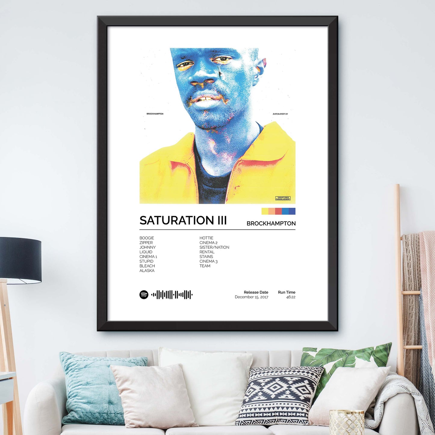 BROCKHAMPTON - SATURATION III Album Cover Print