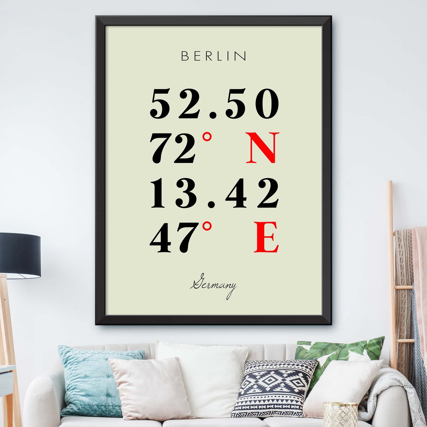 Berlin Coordinate Map