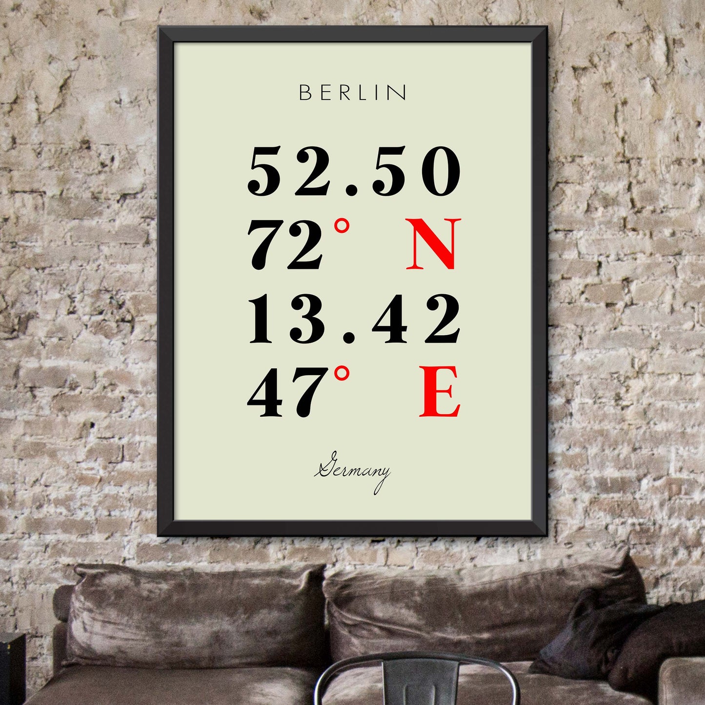 Berlin Coordinate Map