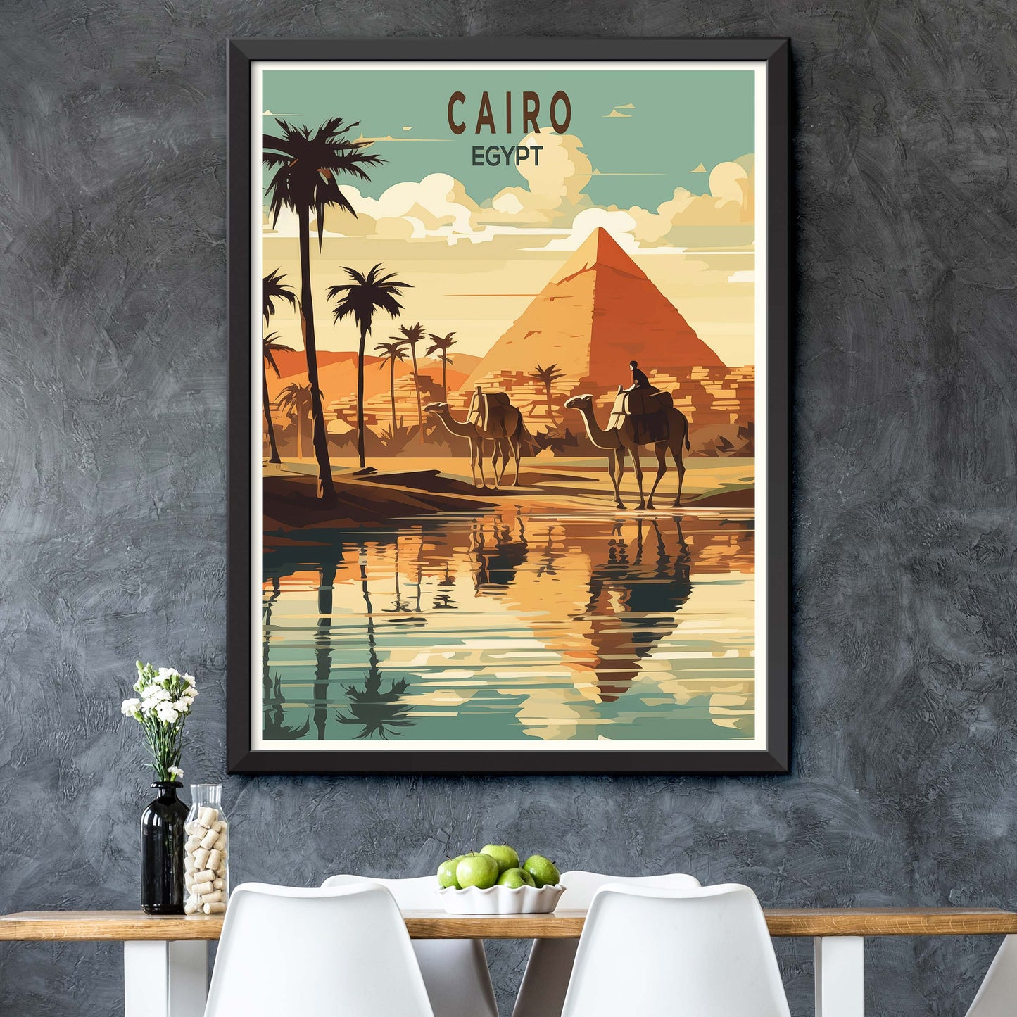 Egypt Travel Poster Print