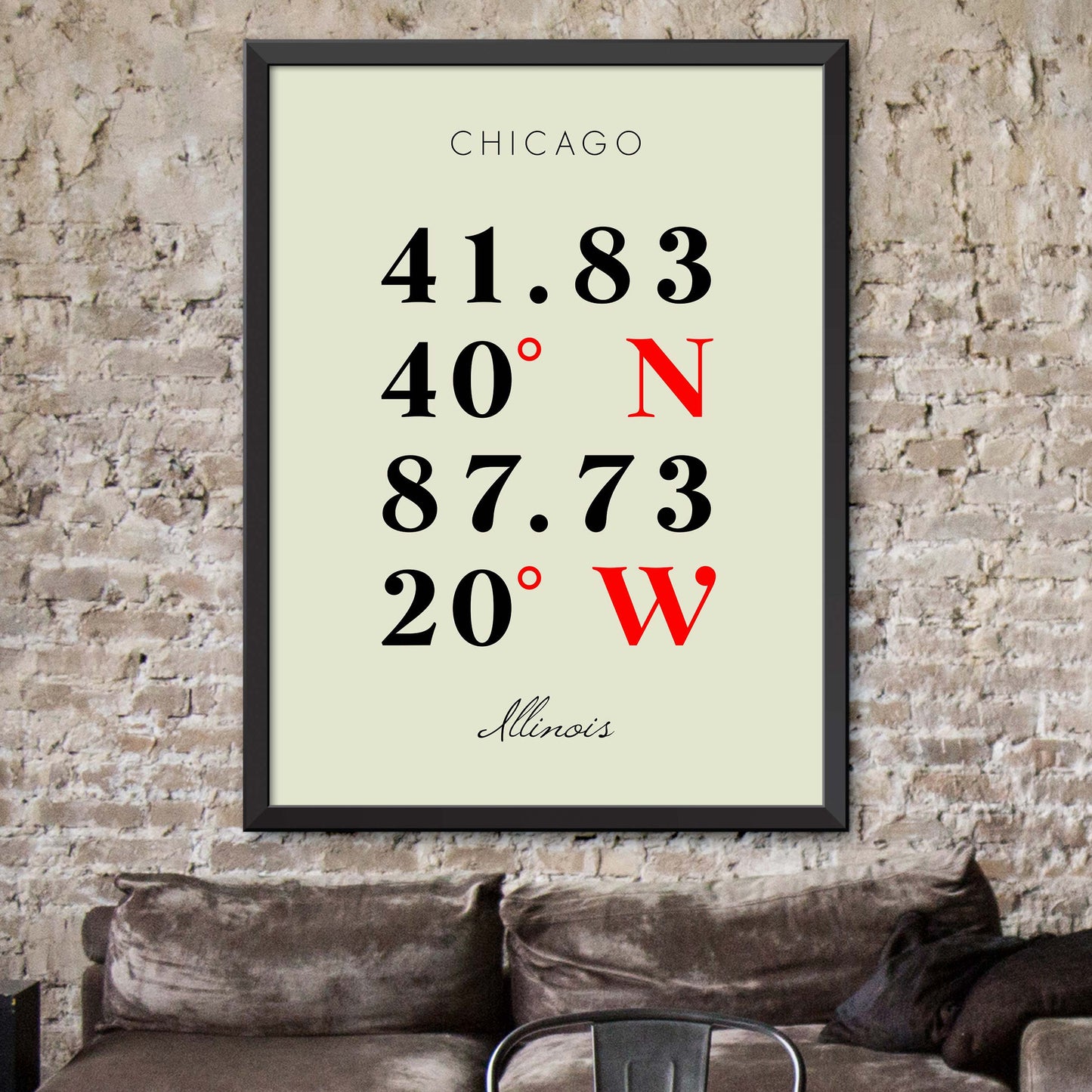 Chicago Coordinate Map