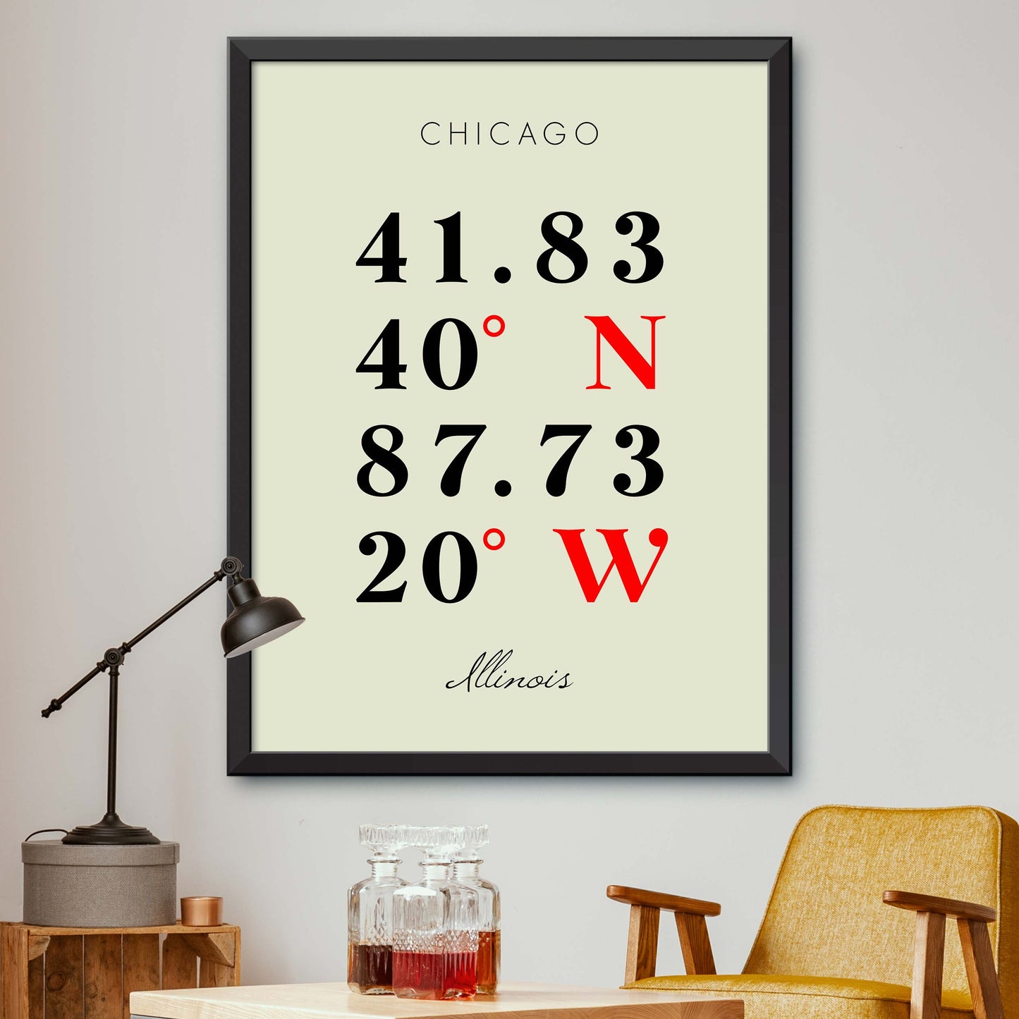 Chicago Coordinate Map