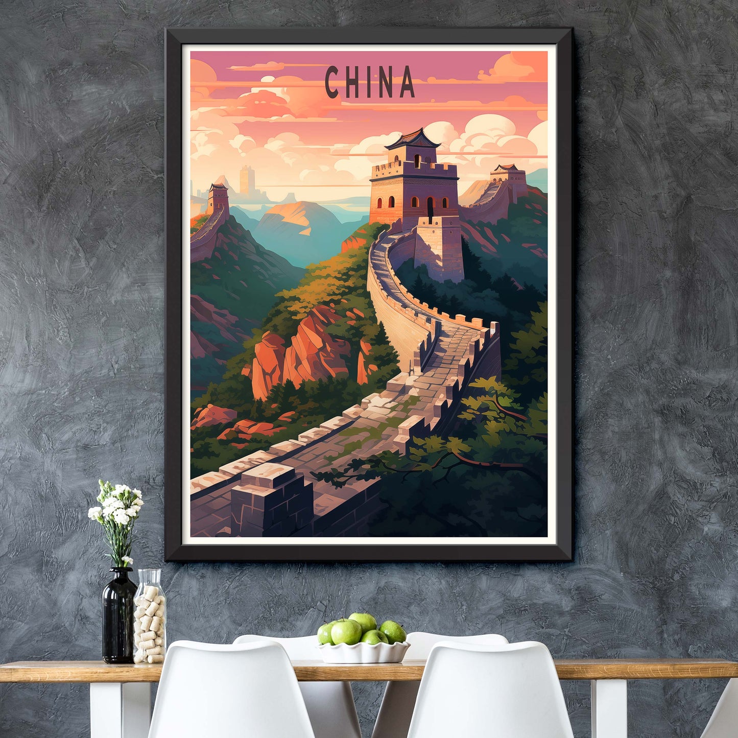 Discover China: A Journey Through Tradition and Innovation | Travel Poster Print