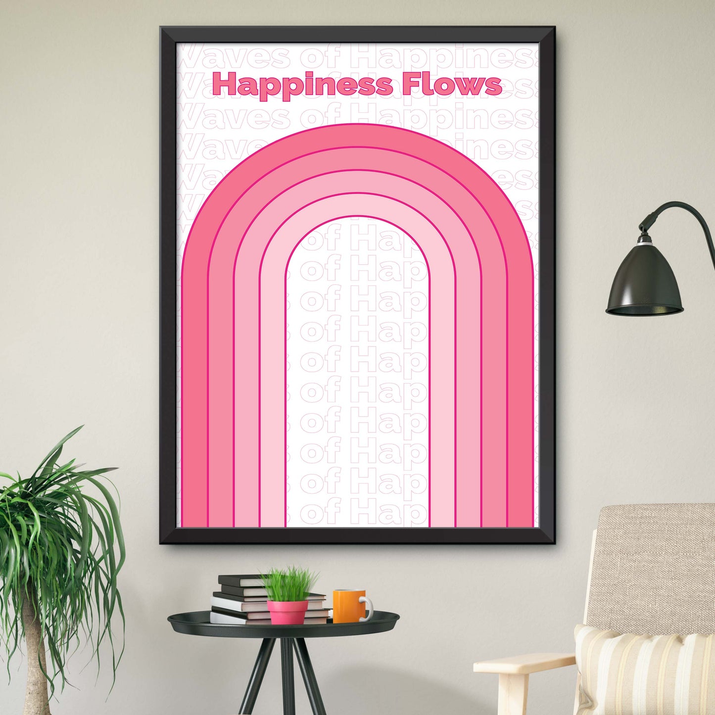 Happiness Flows Print