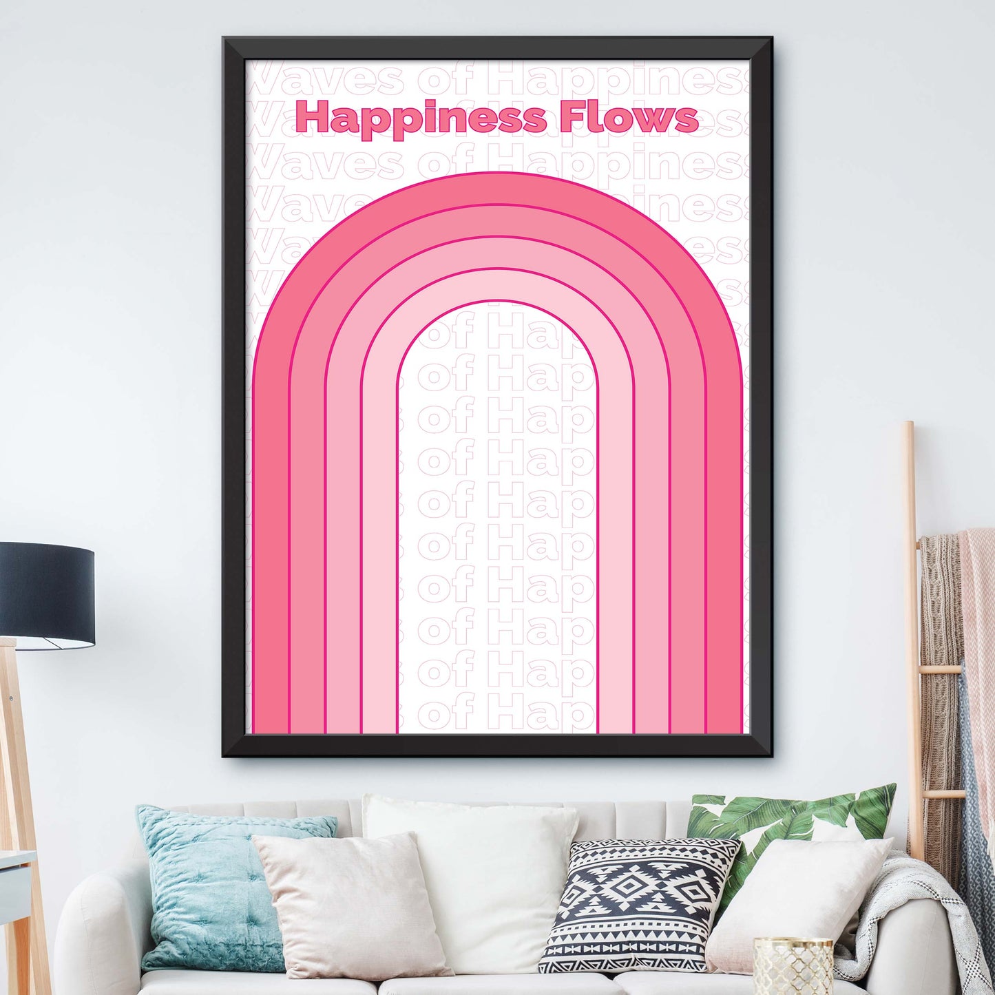 Happiness Flows Print