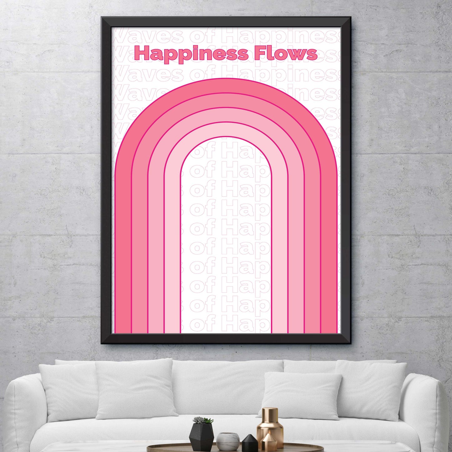 Happiness Flows Print