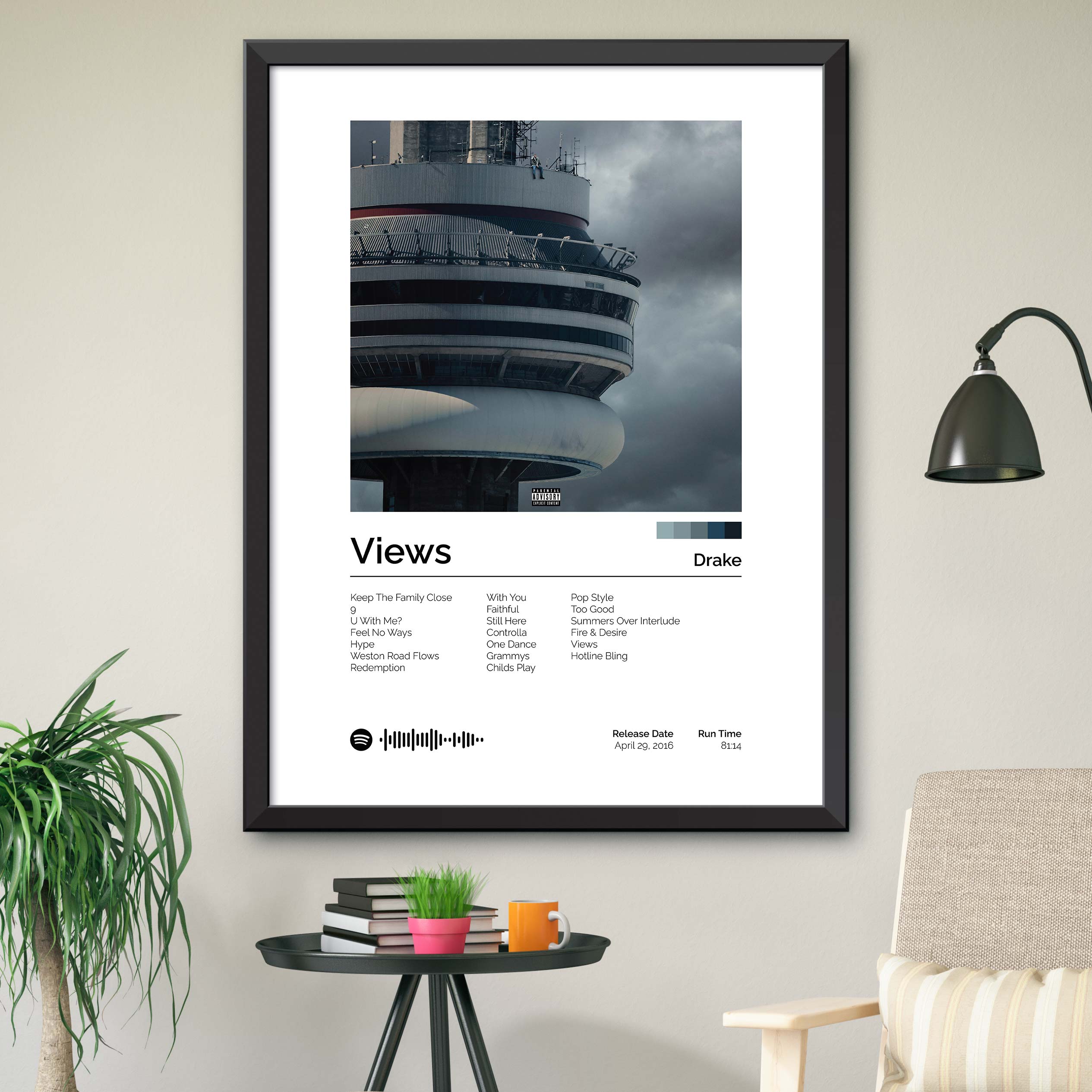 Drake Views Album Cover Print Dormfuly drake-views-album-cover-print-dormfuly