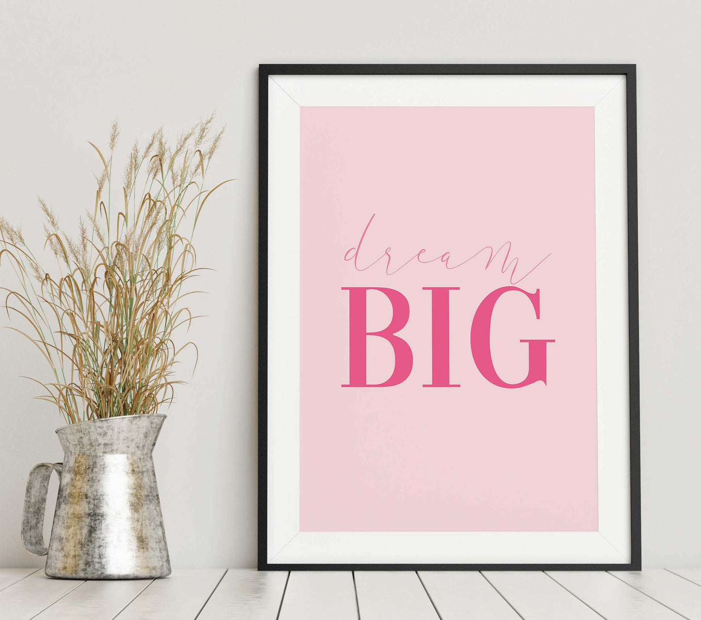 Pink Dream Big Print