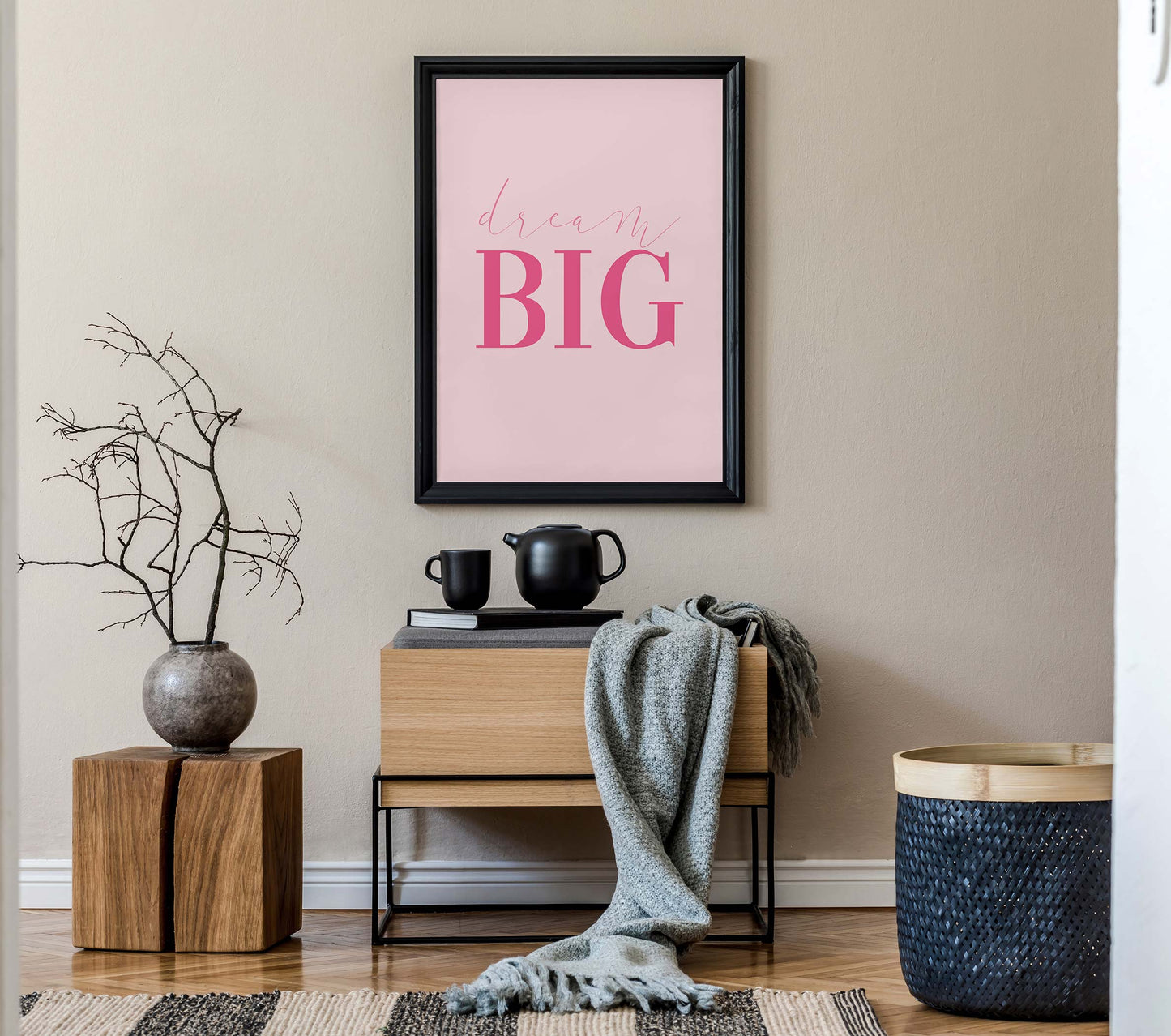 Pink Dream Big Print