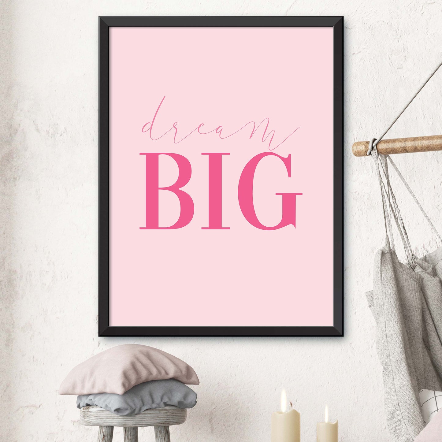 Pink Dream Big Print