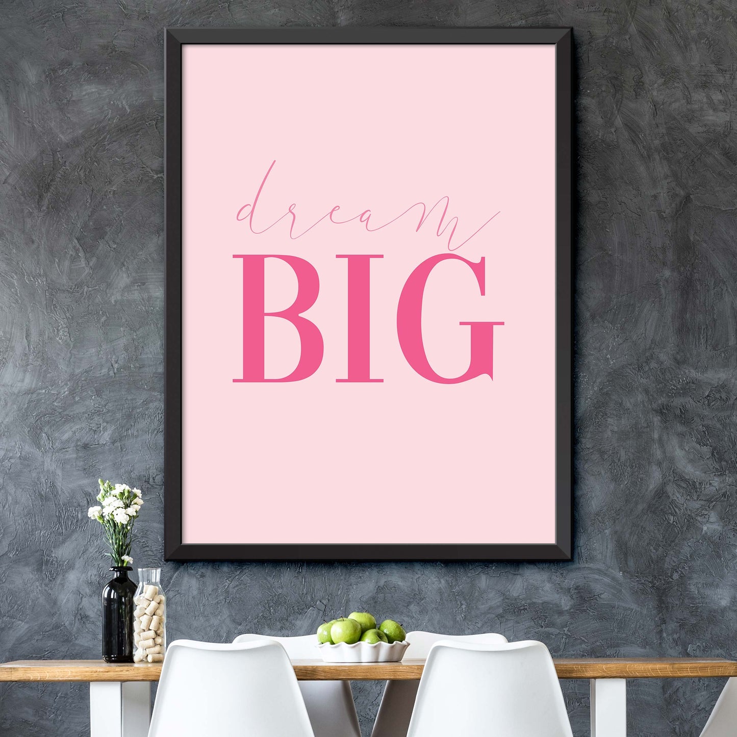 Pink Dream Big Print