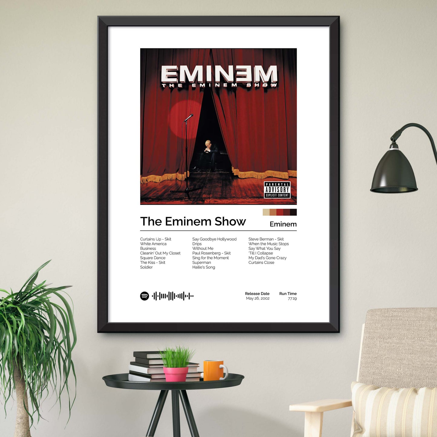Eminem - The Eminem Show S1 Album Cover Print