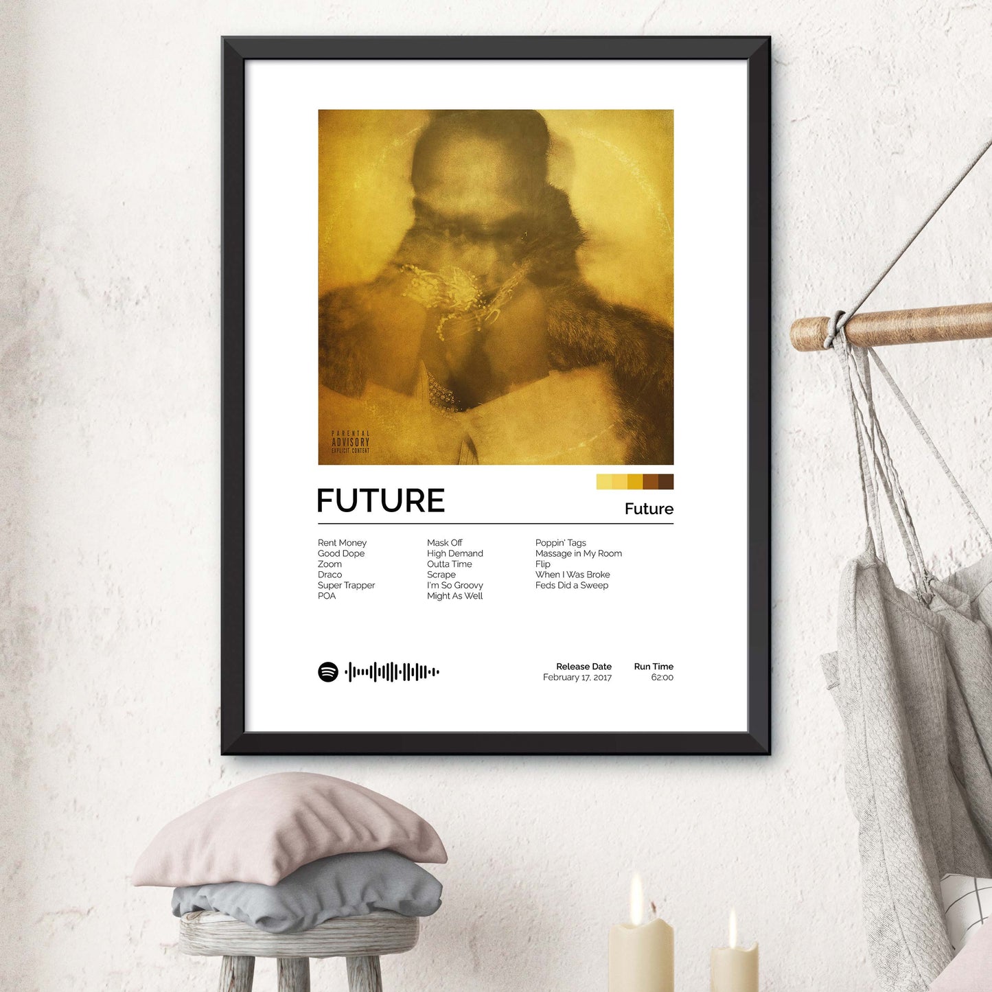 Future - FUTURE Album Cover Print
