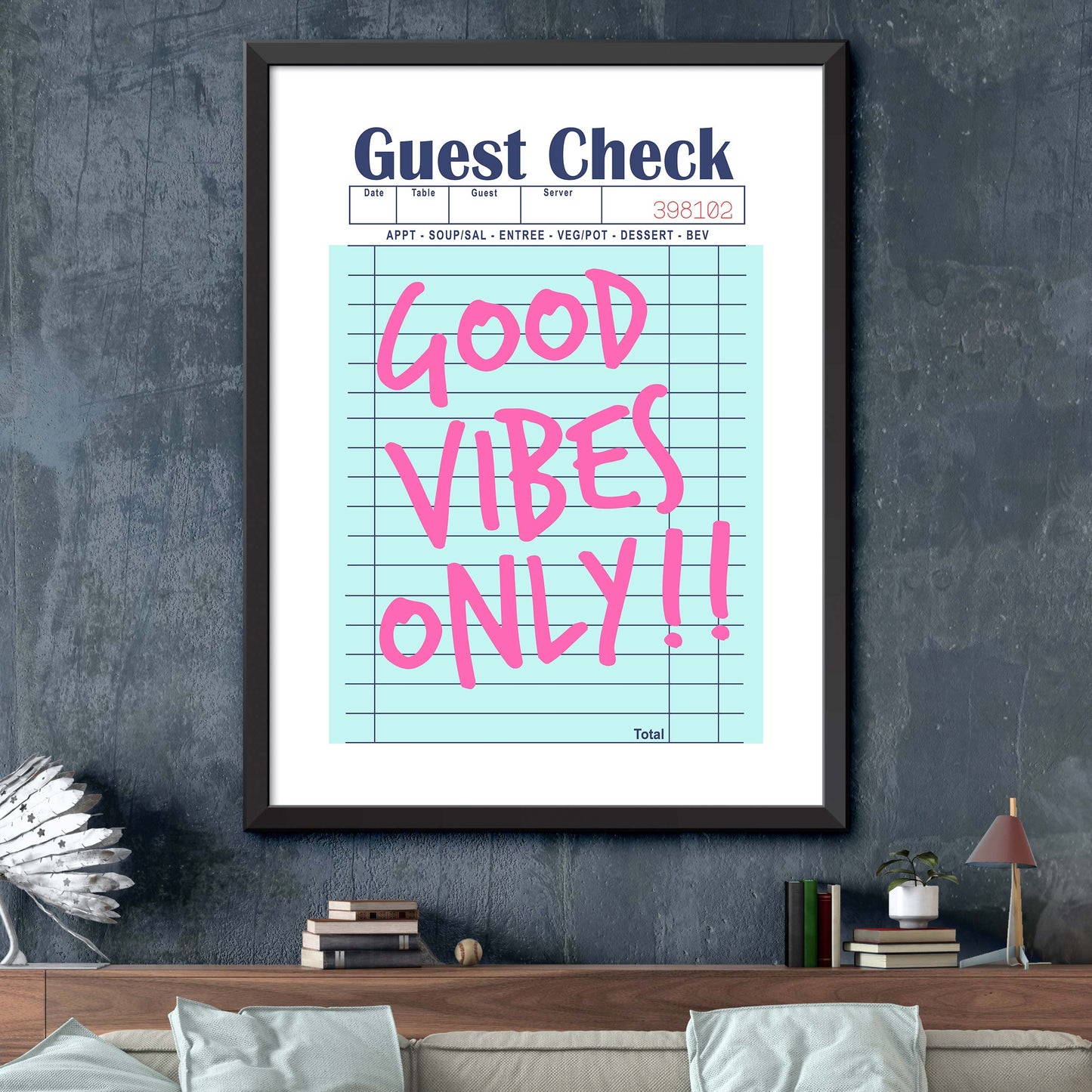 Good Vibes Only Print