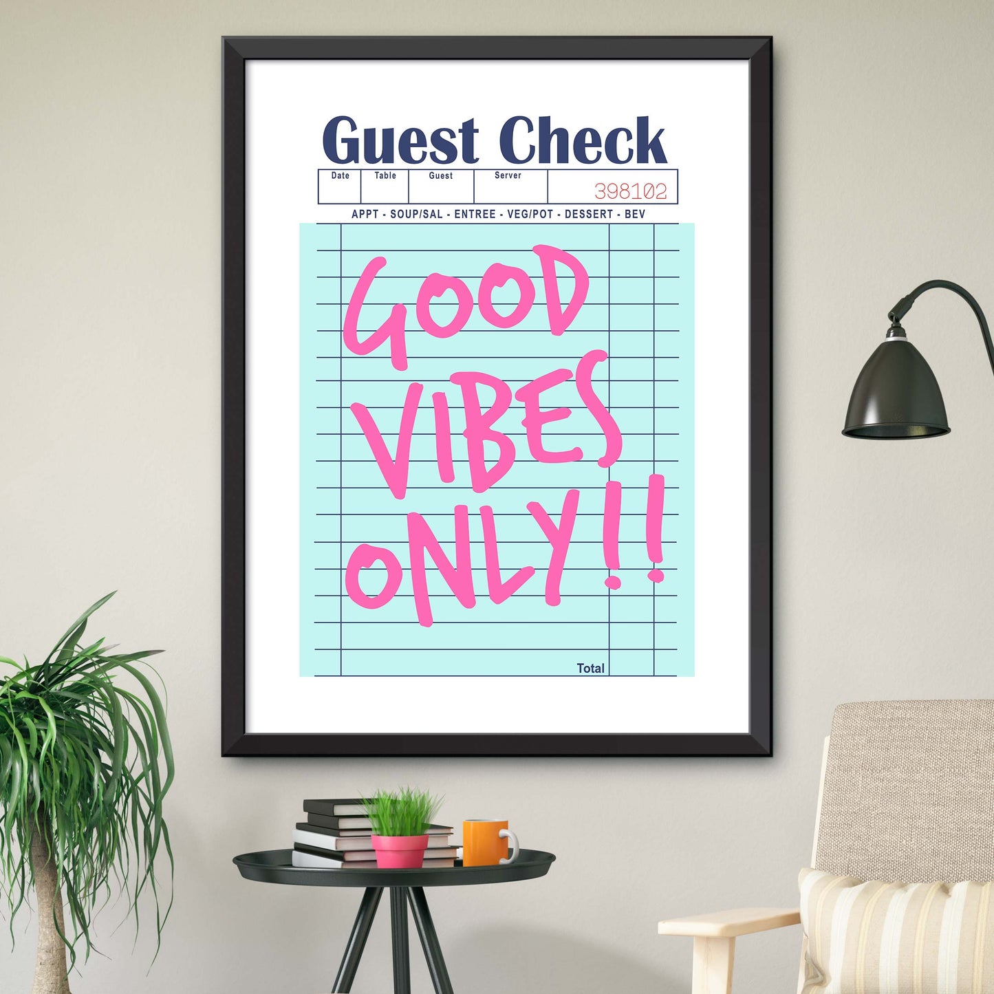 Good Vibes Only Print