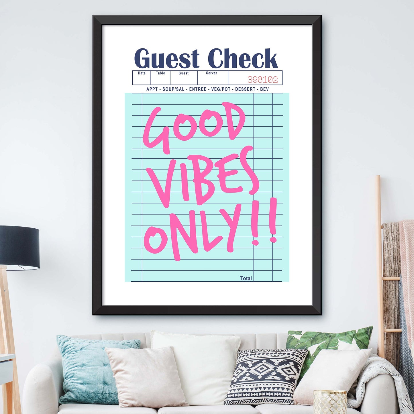 Good Vibes Only Print