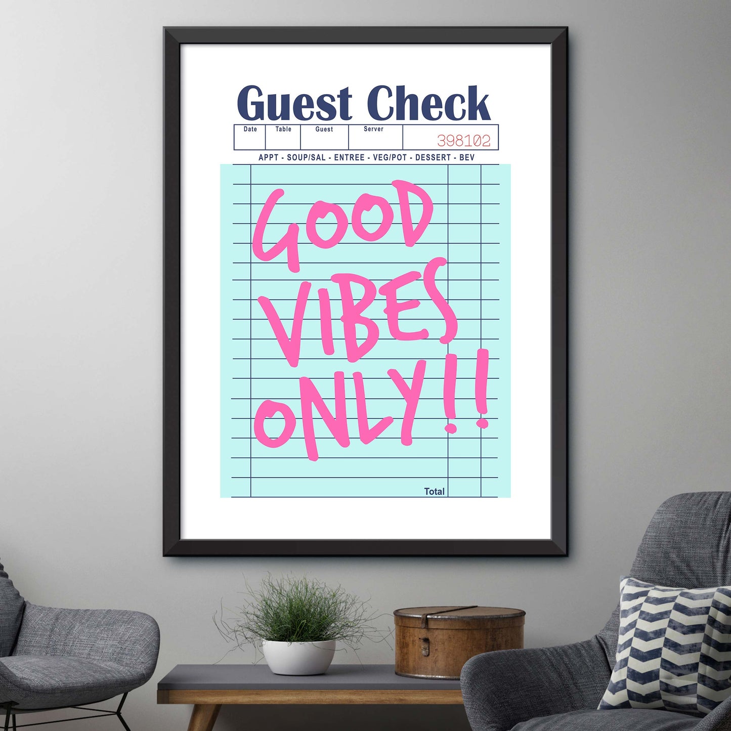 Good Vibes Only Print