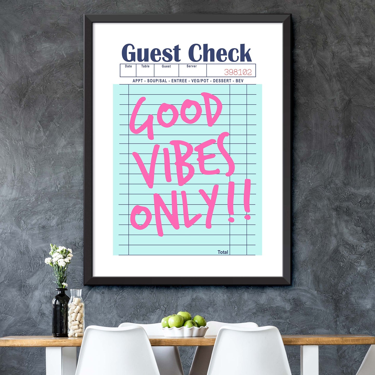 Good Vibes Only Print