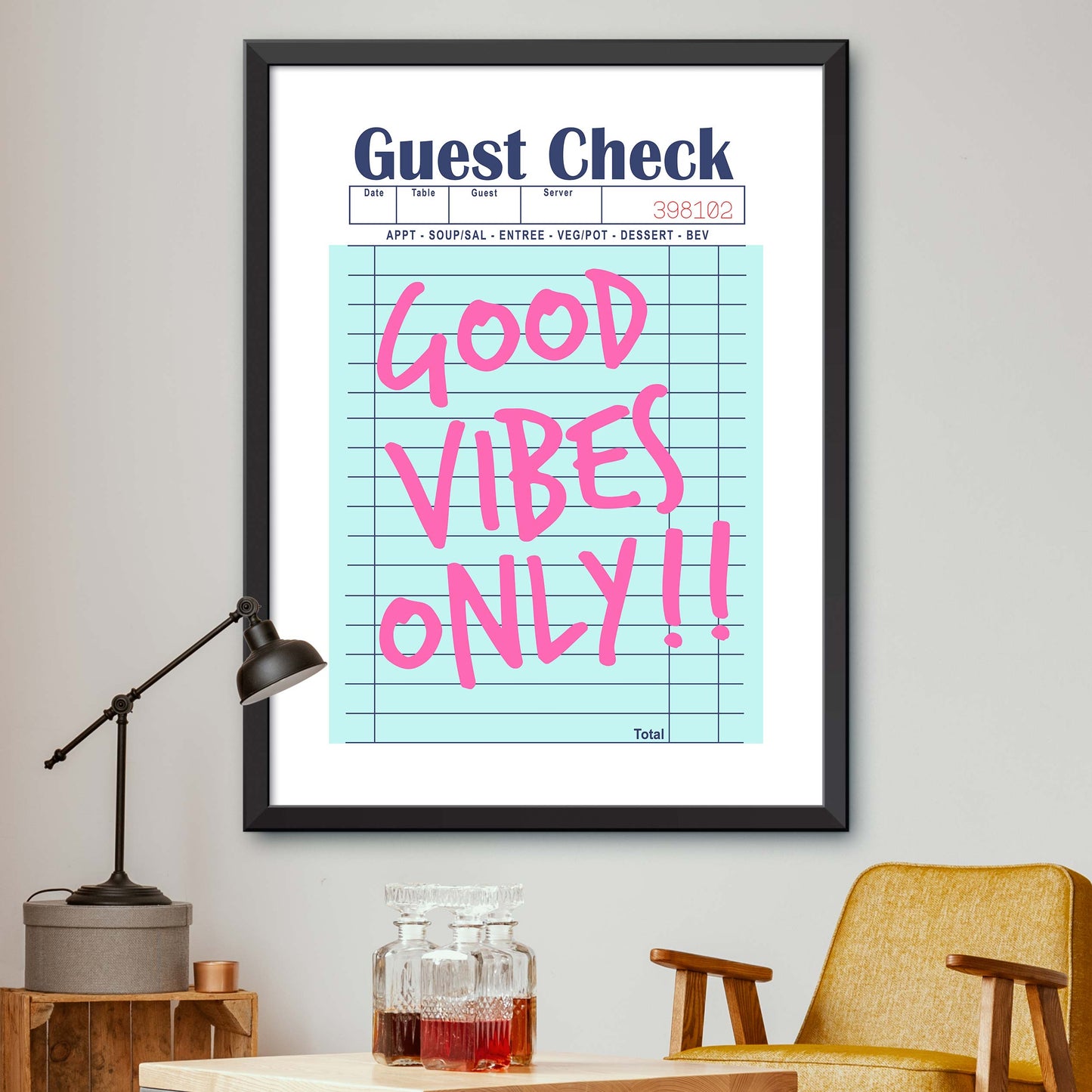 Good Vibes Only Print
