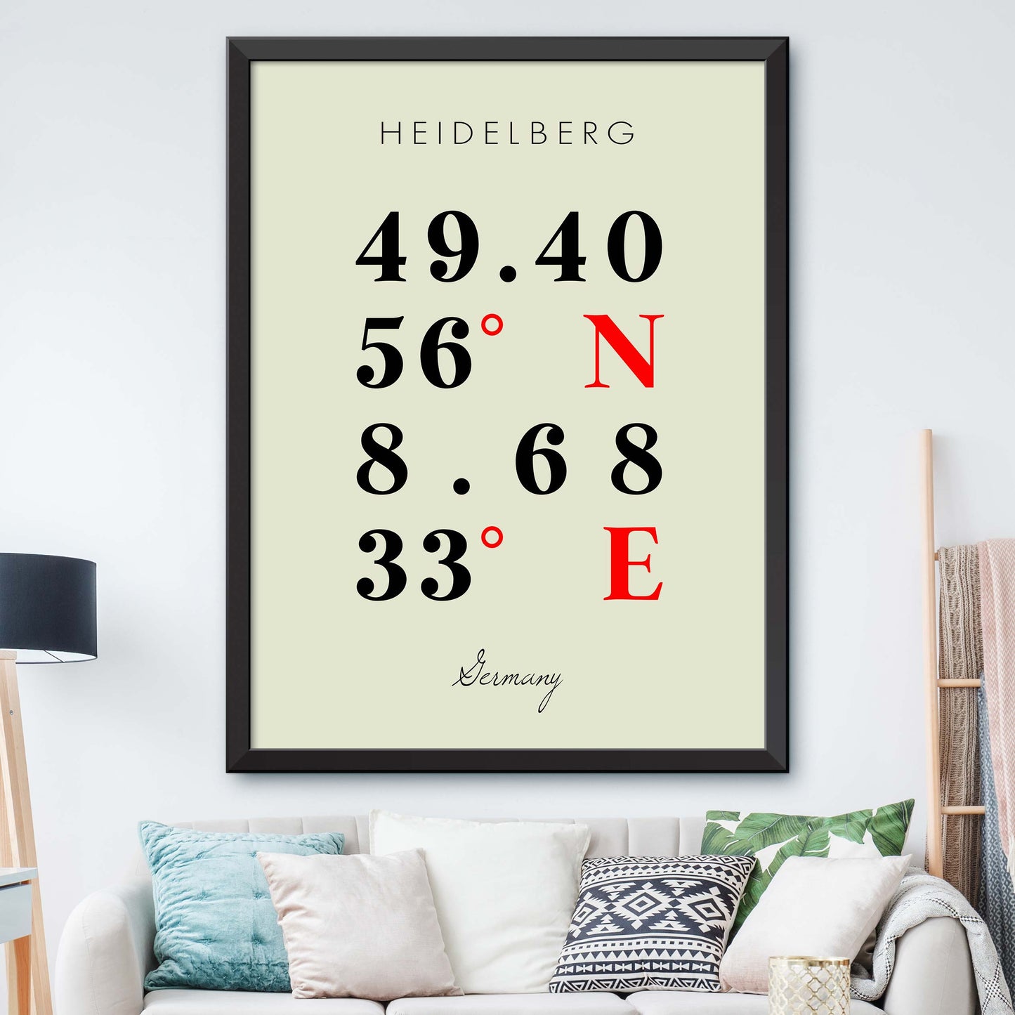 Heidelberg Coordinate Map