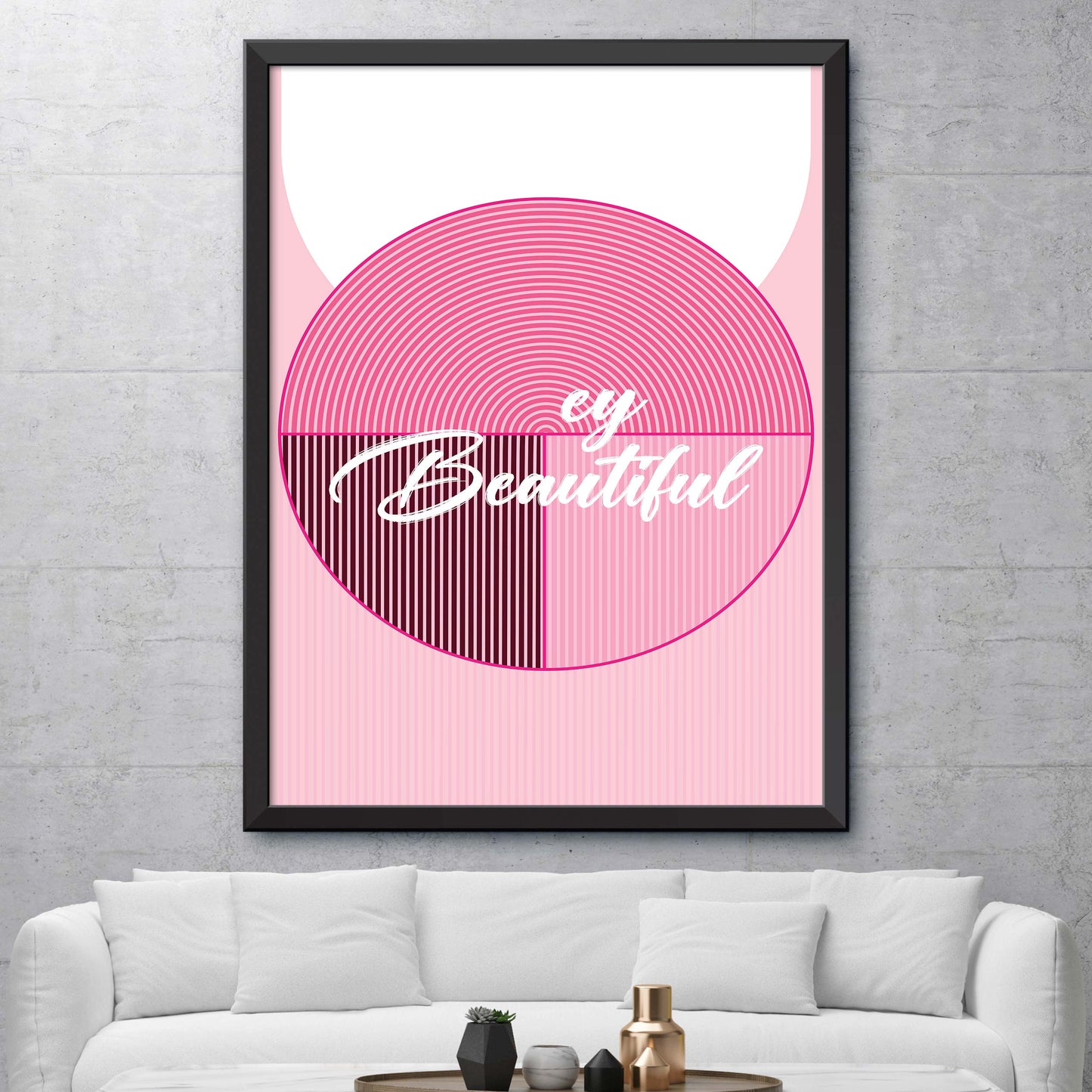 Hey Beautiful Print