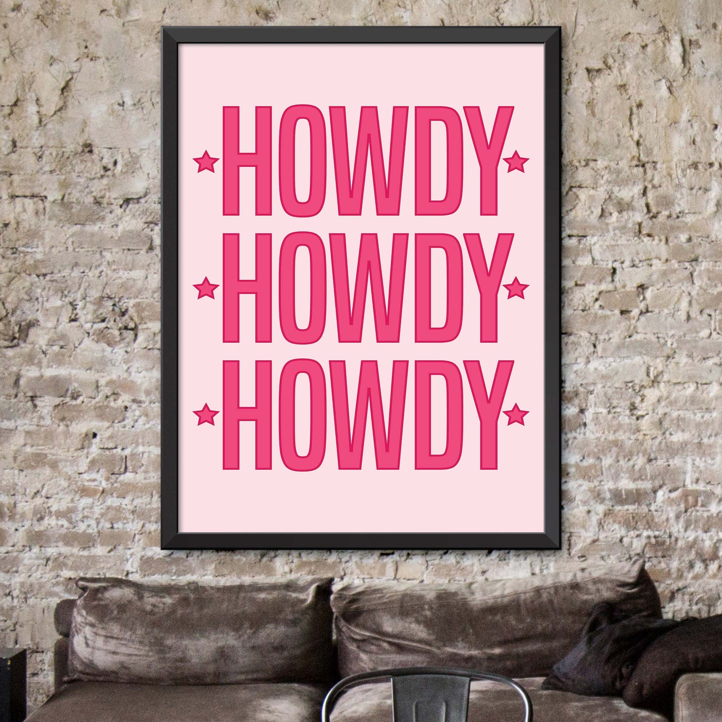 Howdy Print