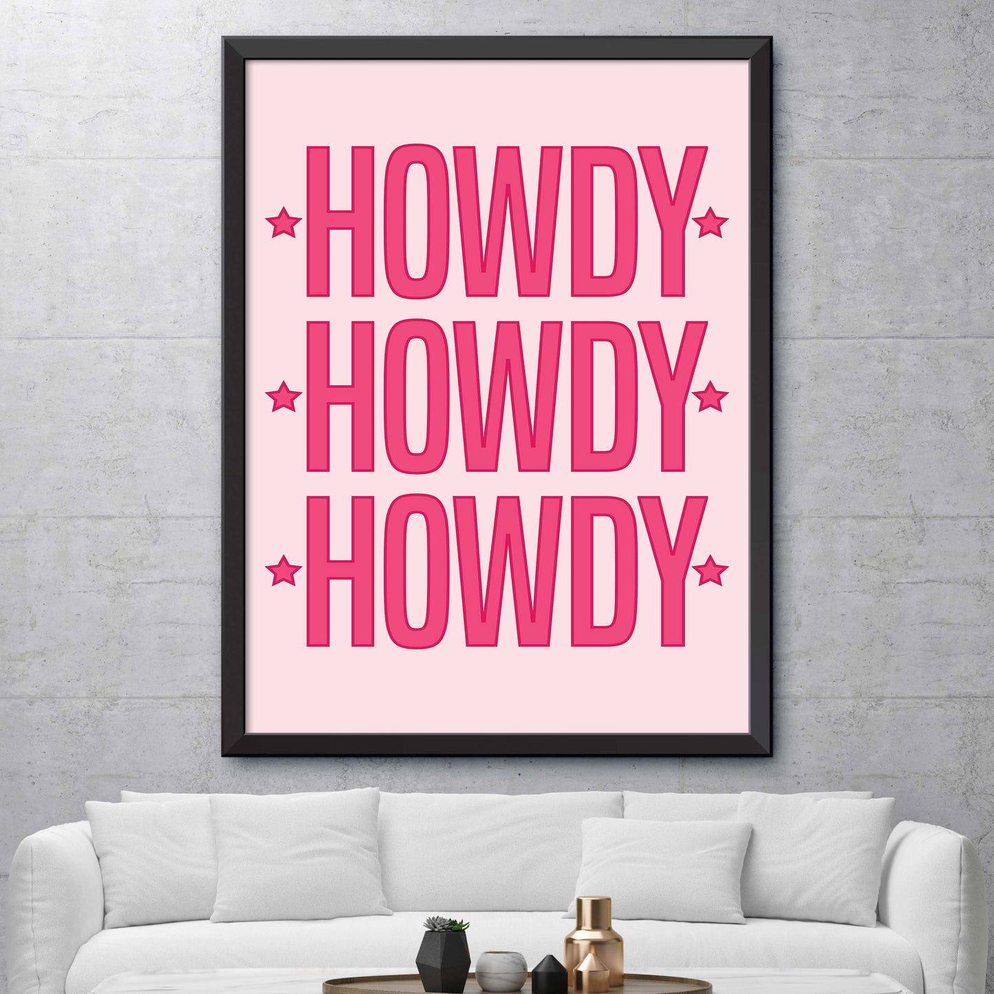 Howdy Print