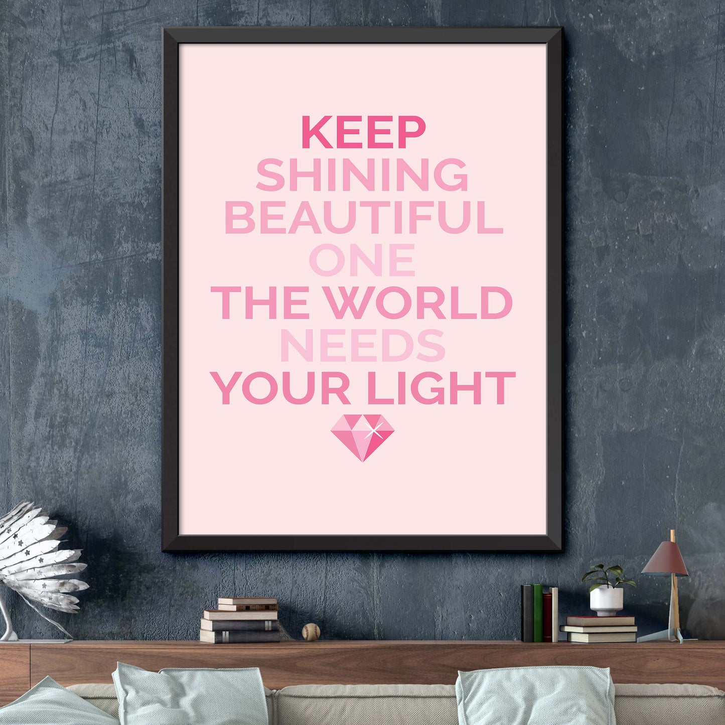 Keep Shining Beautiful Poster