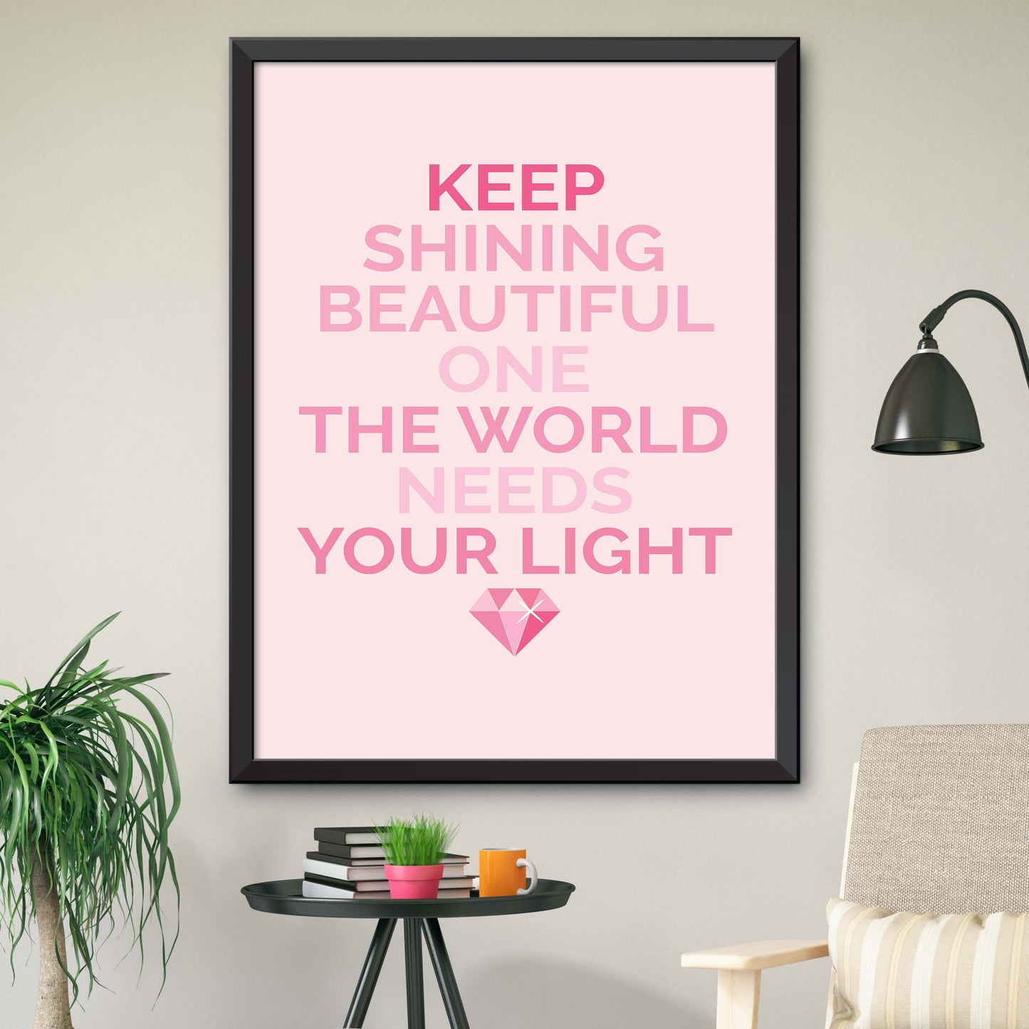 Keep Shining Beautiful Poster