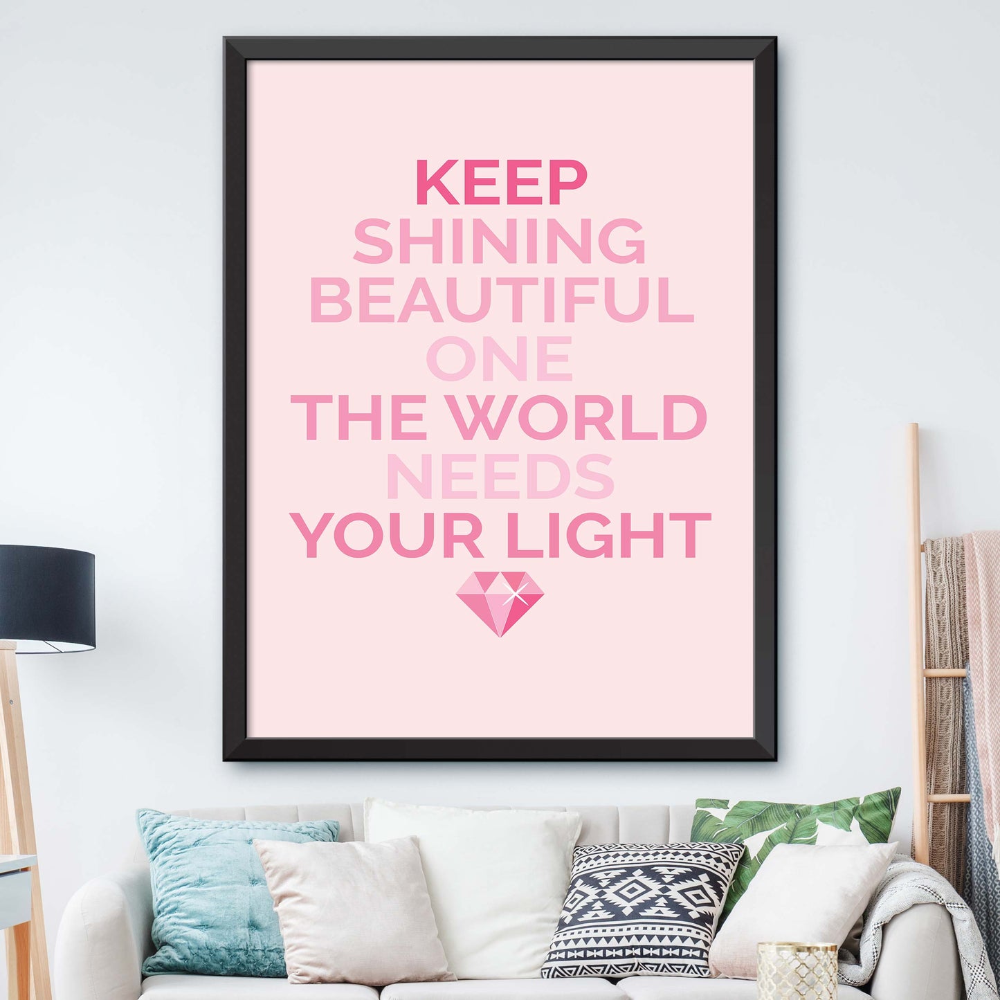 Keep Shining Beautiful Poster