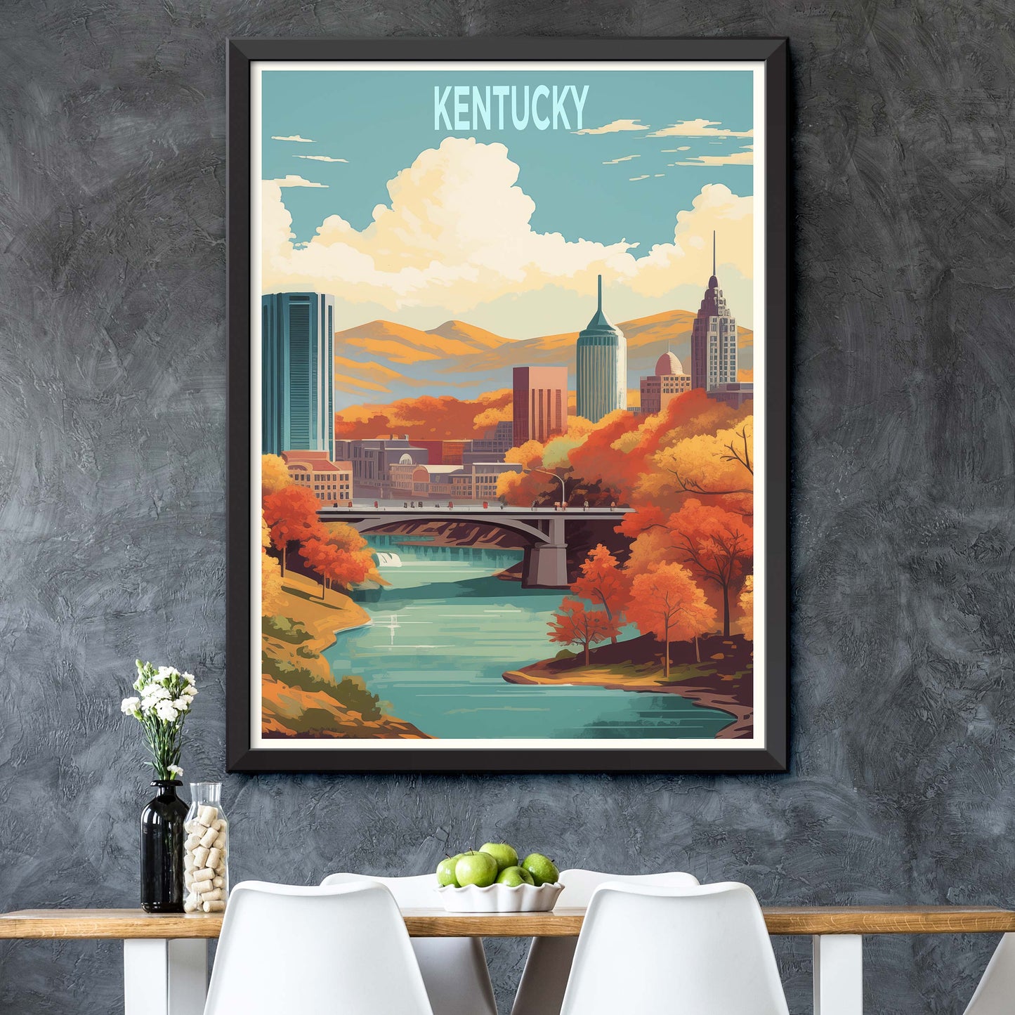 Kentucky, USA Travel Print