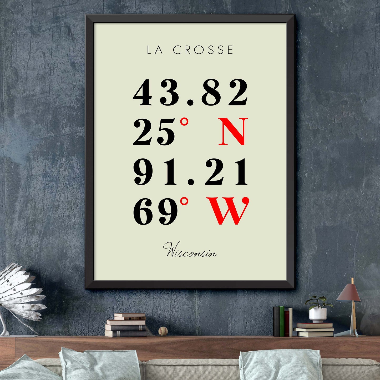 La-Crosse Coordinate Map