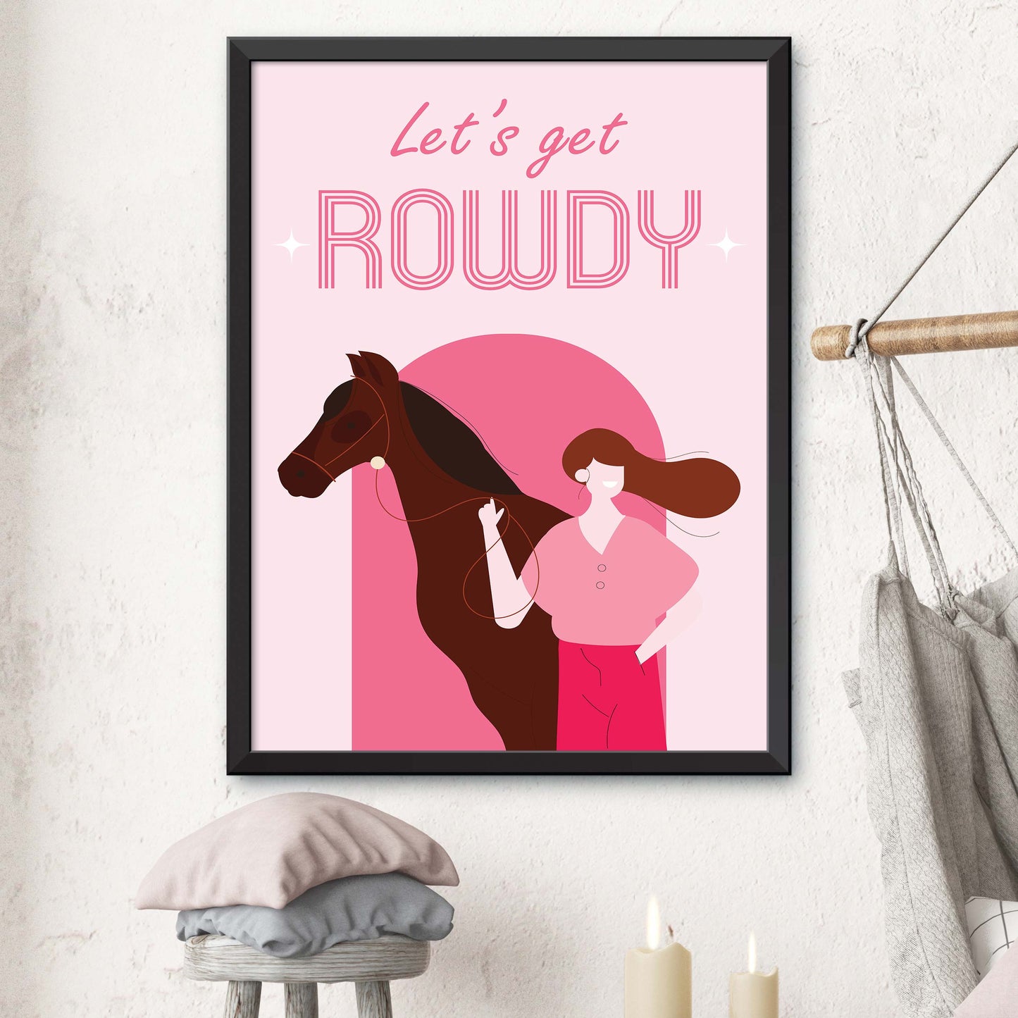 Let's Get Rowdy Poster