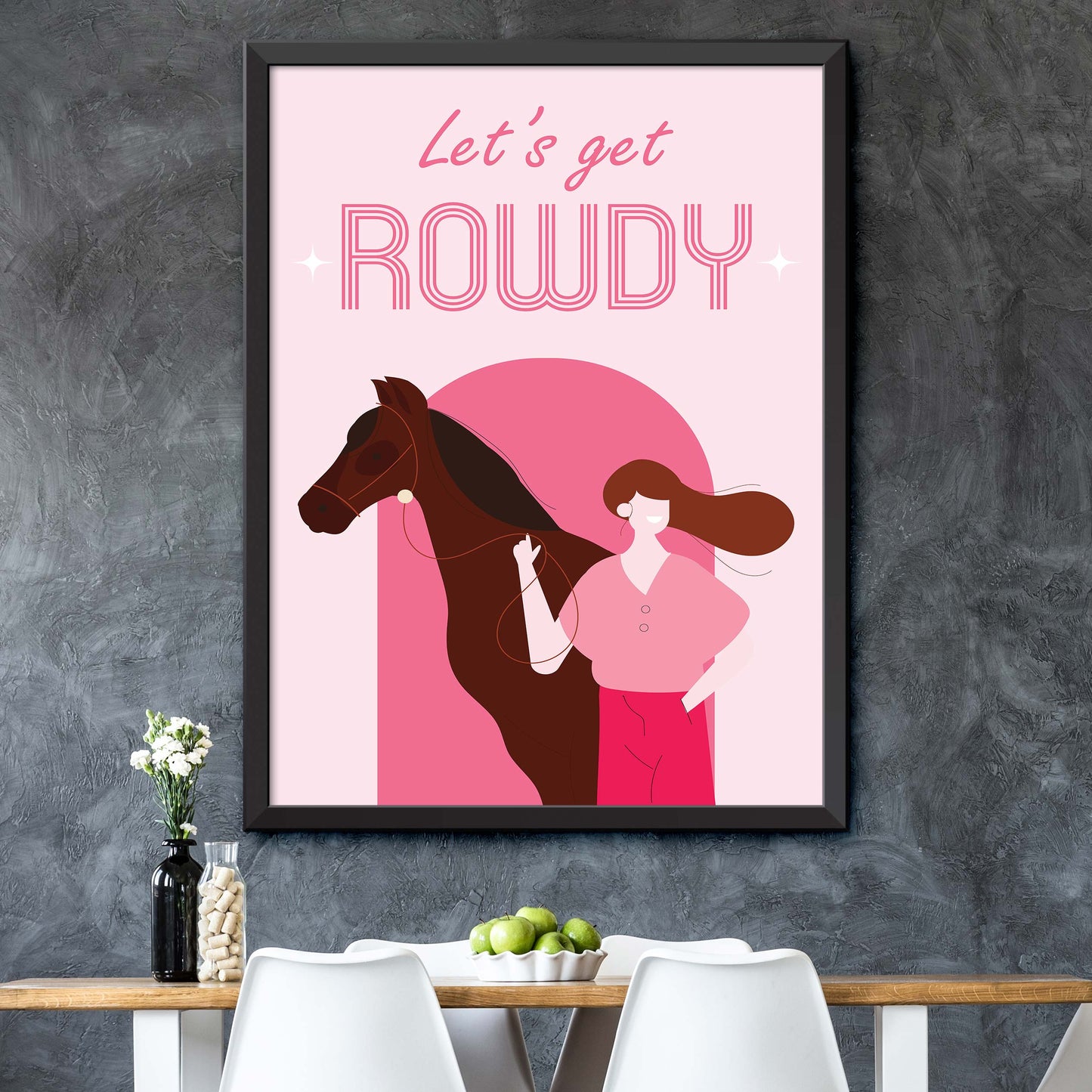 Let's Get Rowdy Poster