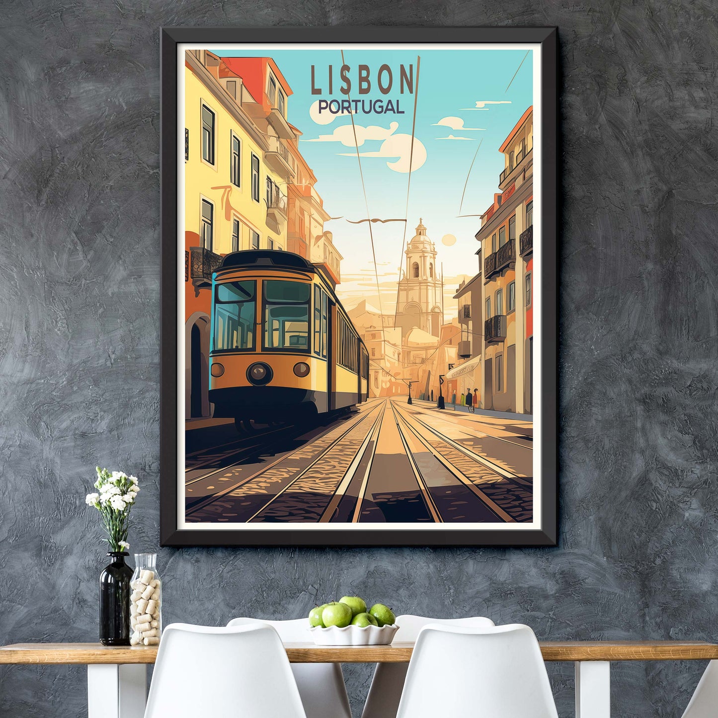 Lisbon Travel Print