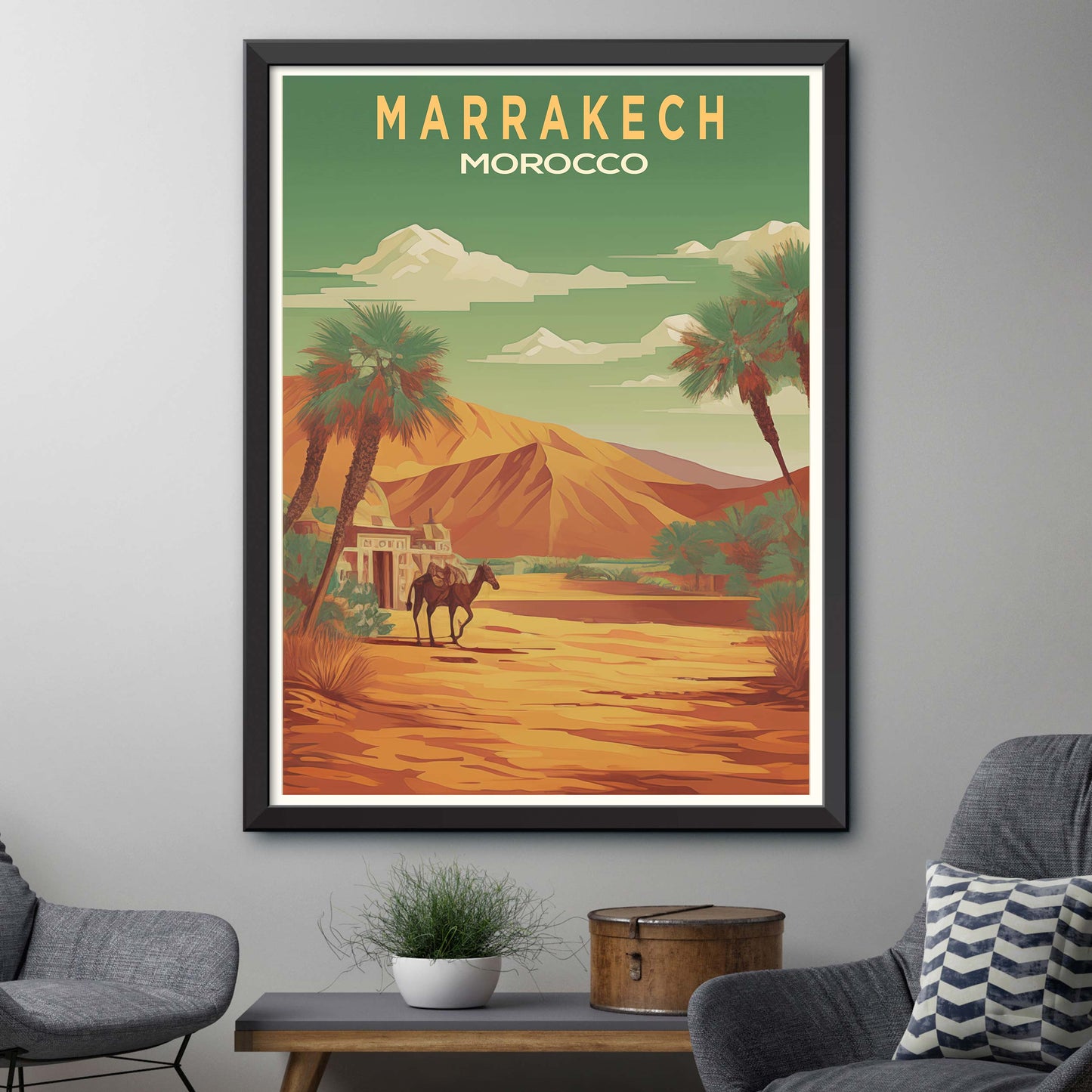 Marrakech, Morocco Print