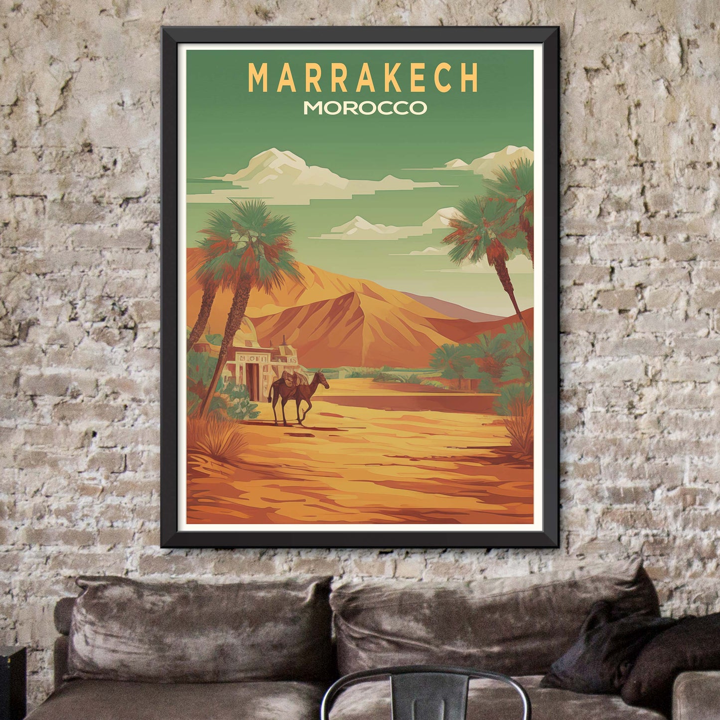 Marrakech, Morocco Print