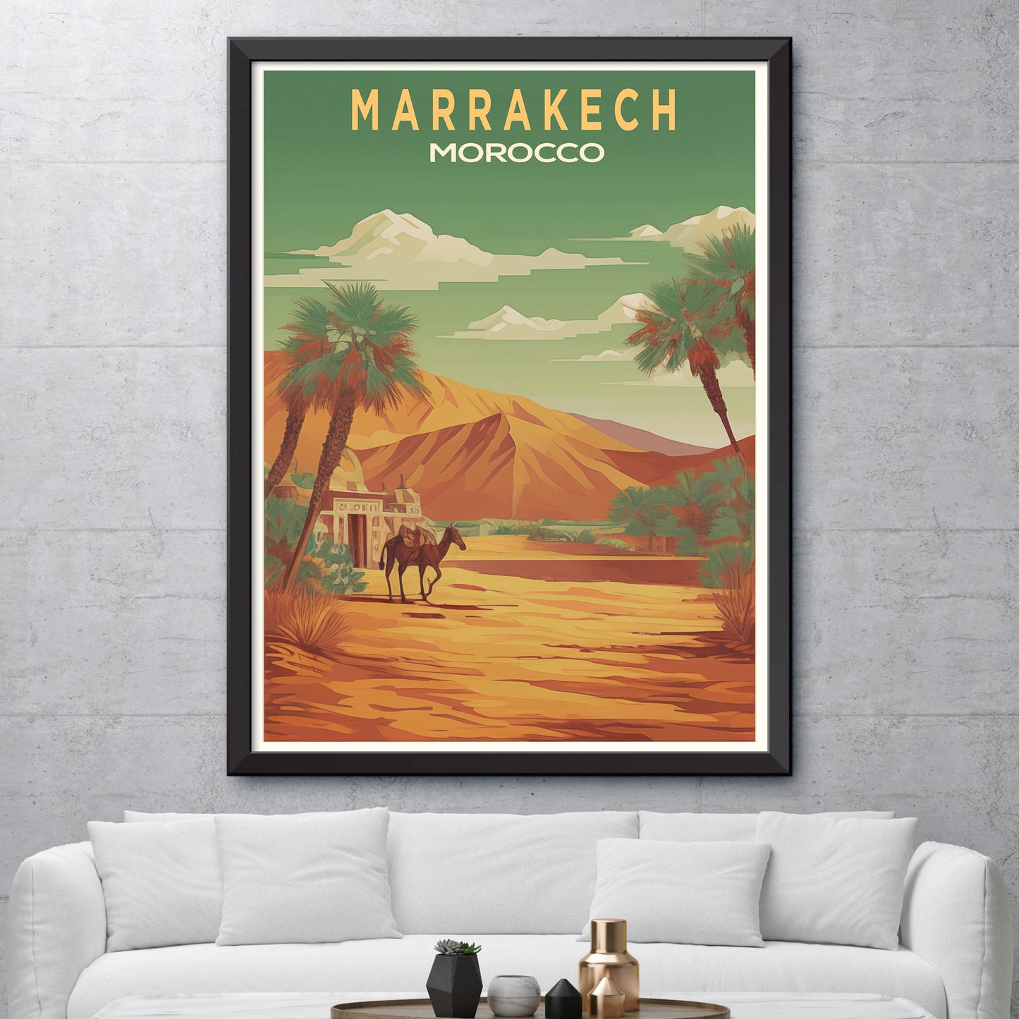 Marrakech, Morocco Print