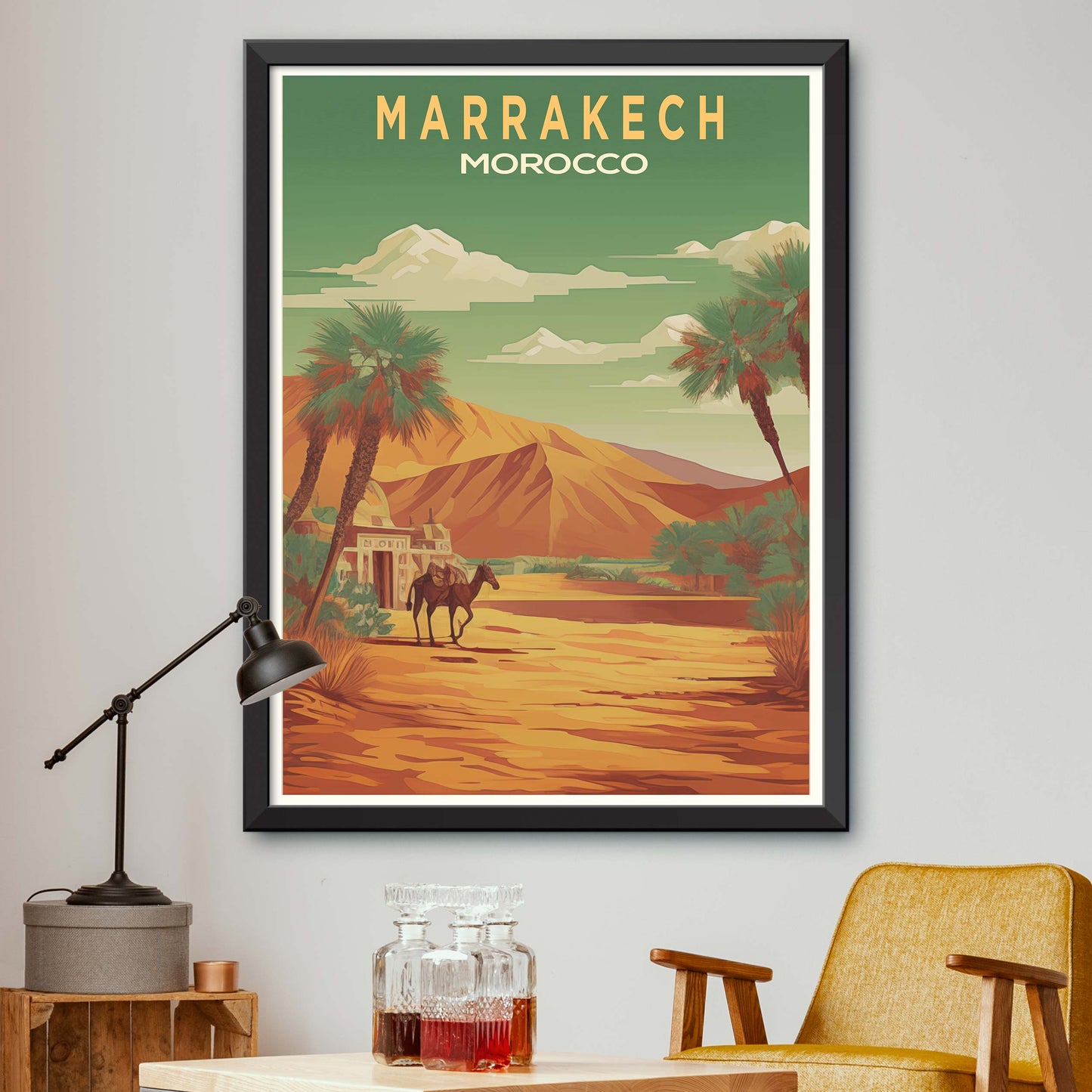 Marrakech, Morocco Print
