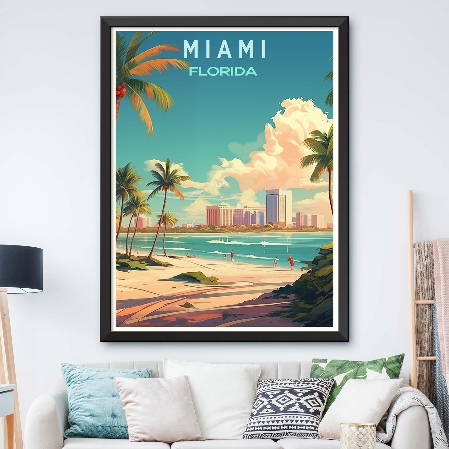 Sun-Kissed Serenity: Vibrant Miami Vibes