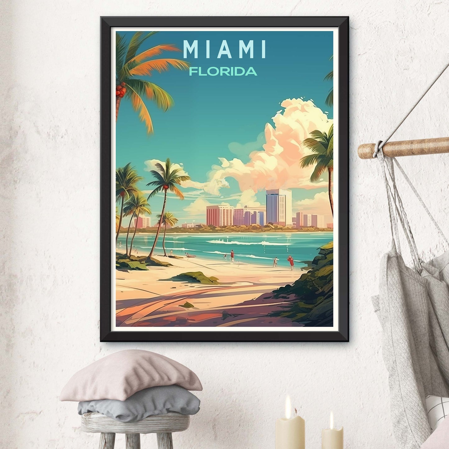 Sun-Kissed Serenity: Vibrant Miami Vibes