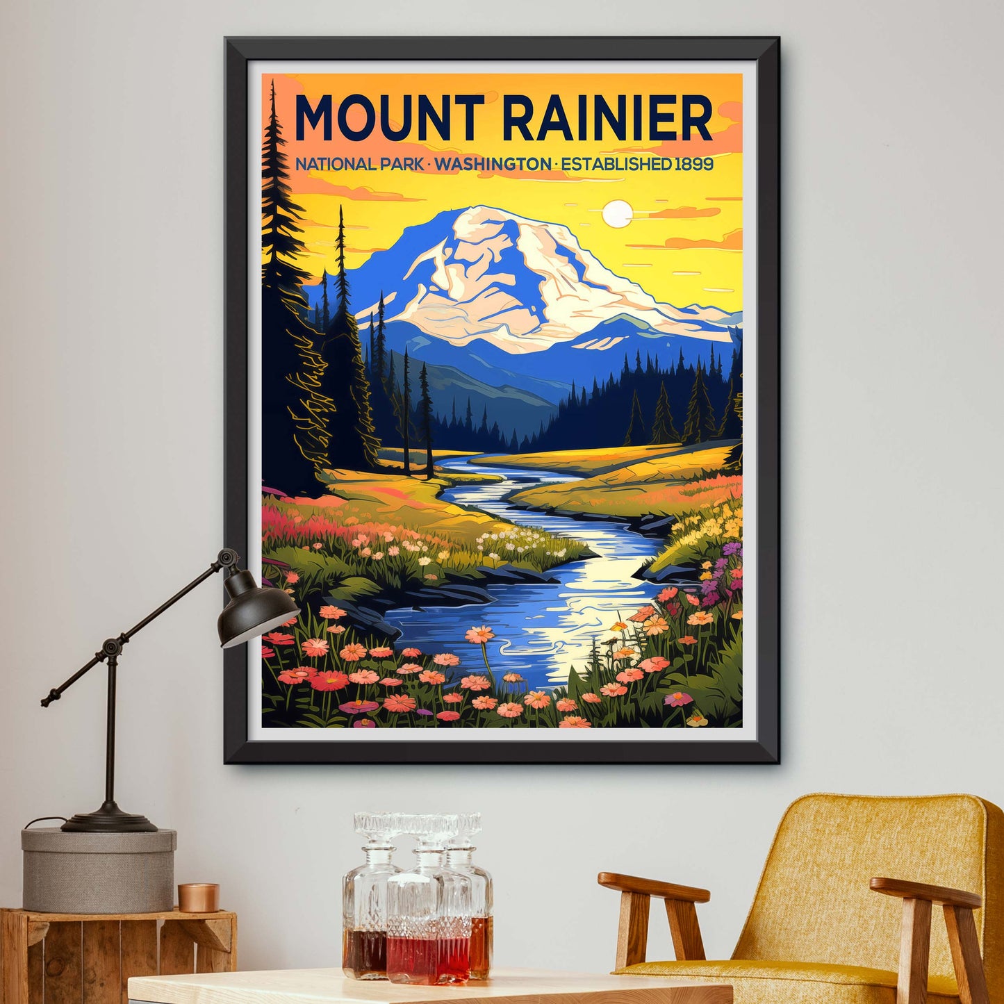 Mount Rainier Print