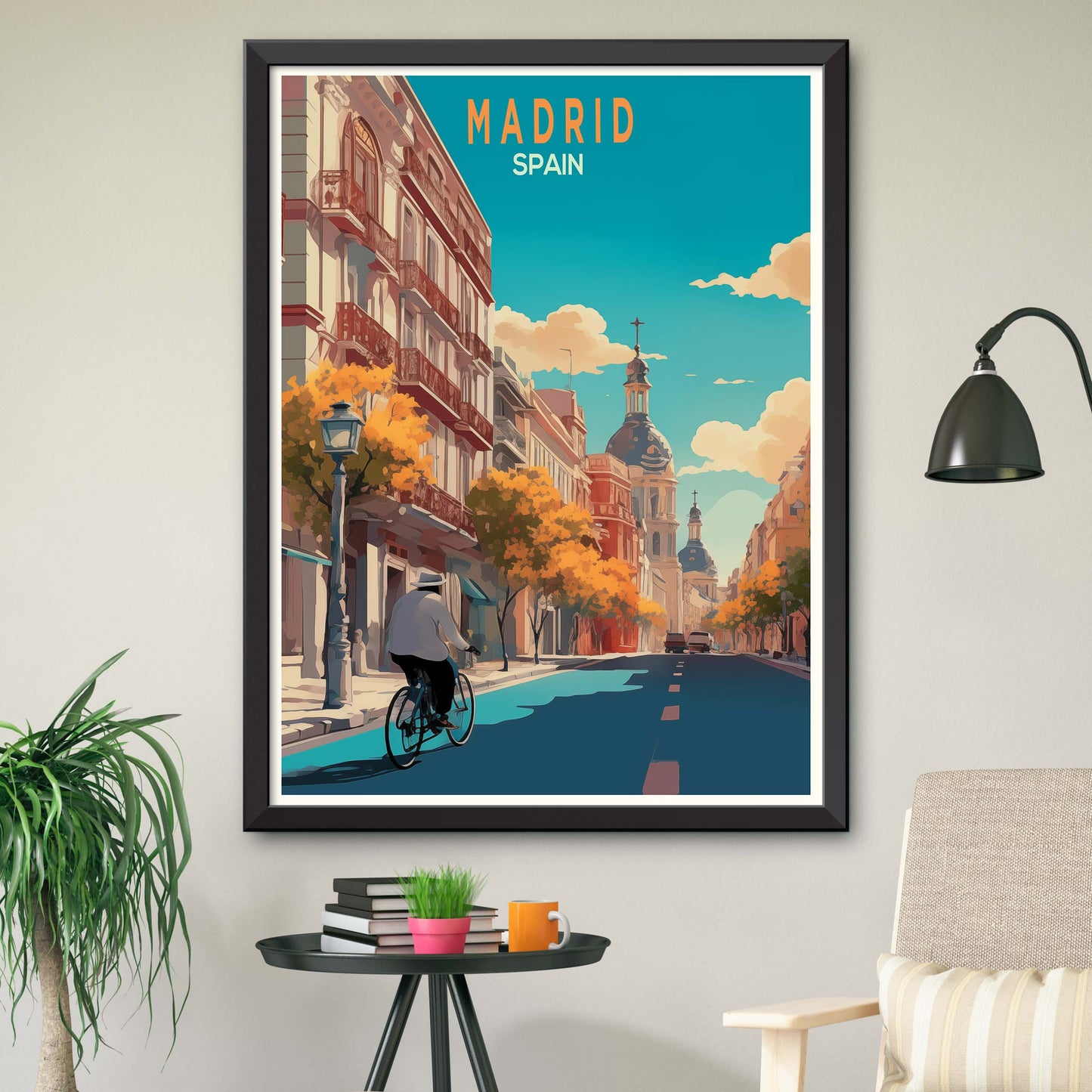 Madrid_Spain, Travel Print