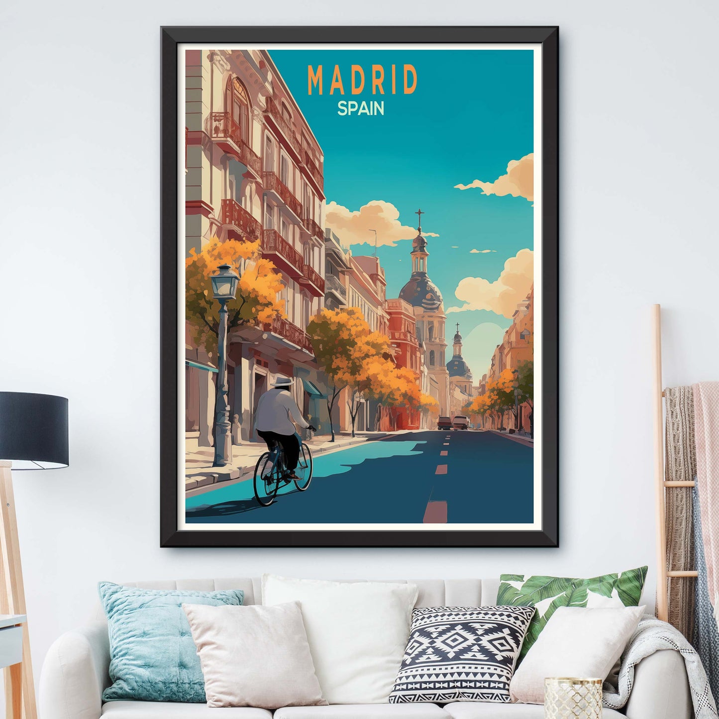 Madrid_Spain, Travel Print