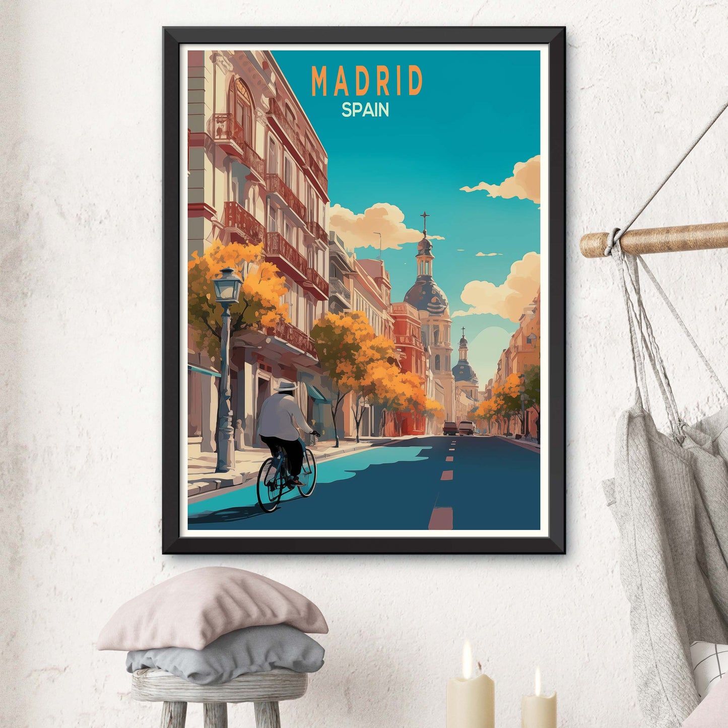 Madrid_Spain, Travel Print