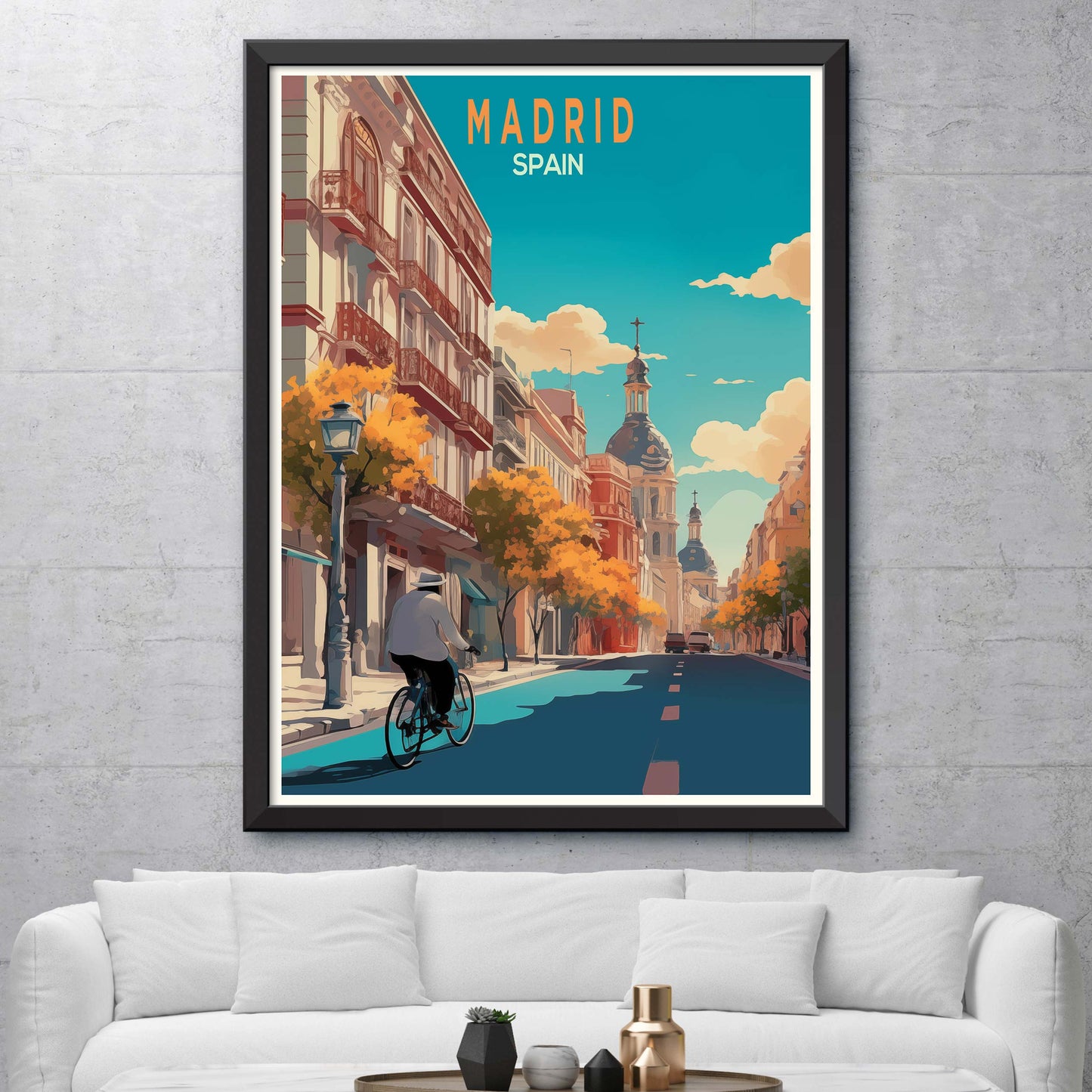 Madrid_Spain, Travel Print