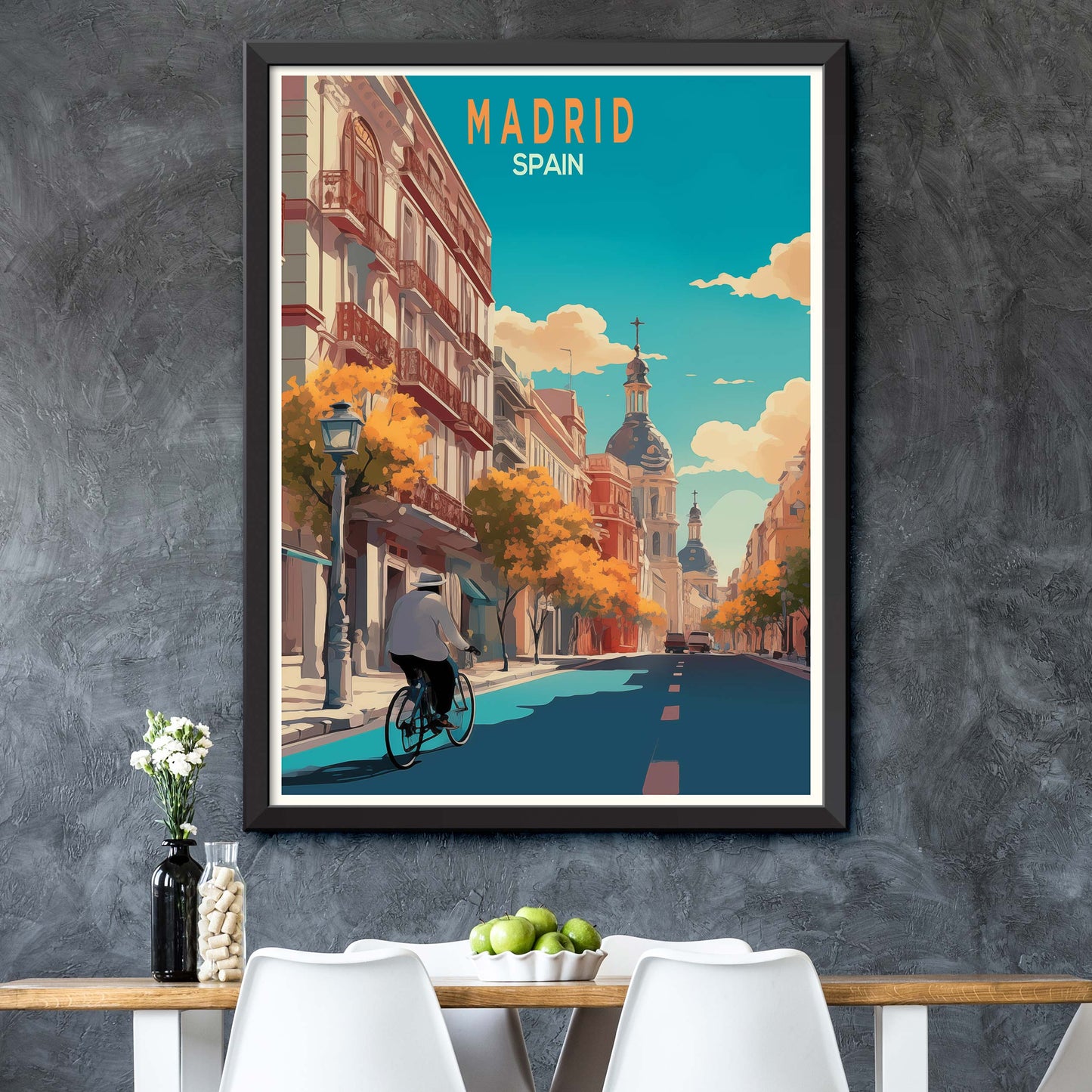 Madrid_Spain, Travel Print