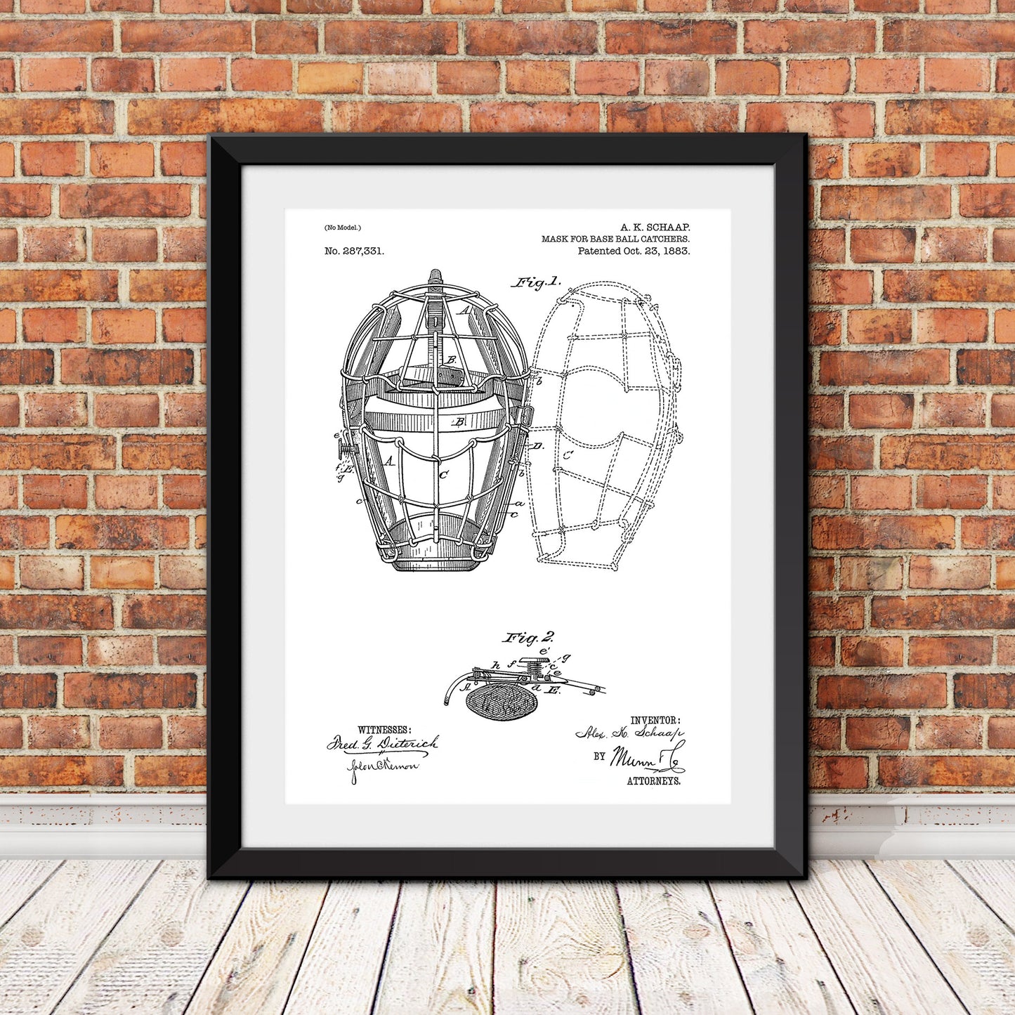 Head Protector Patent II Patent Print