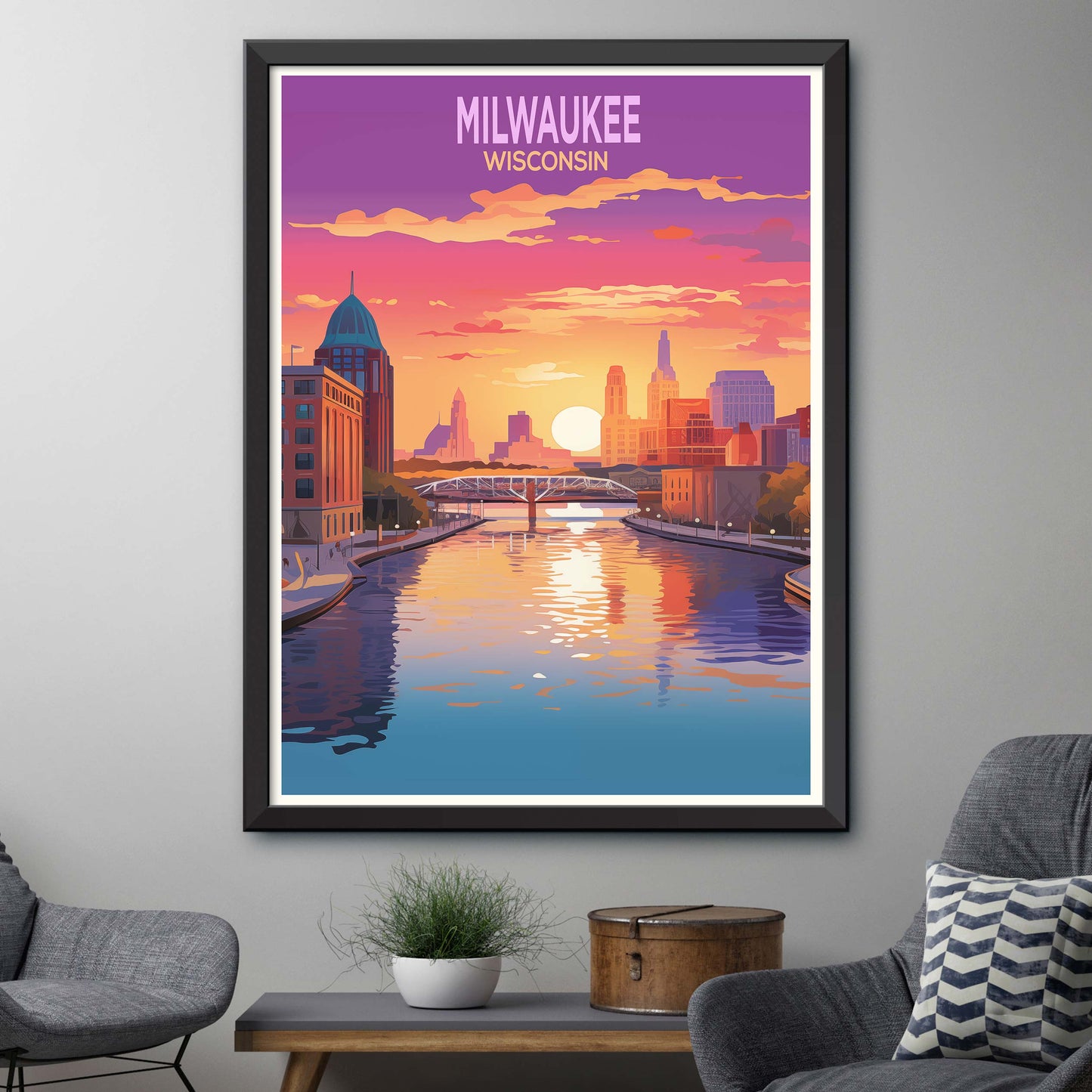 Milwaukee, USA: Brew Cityscape