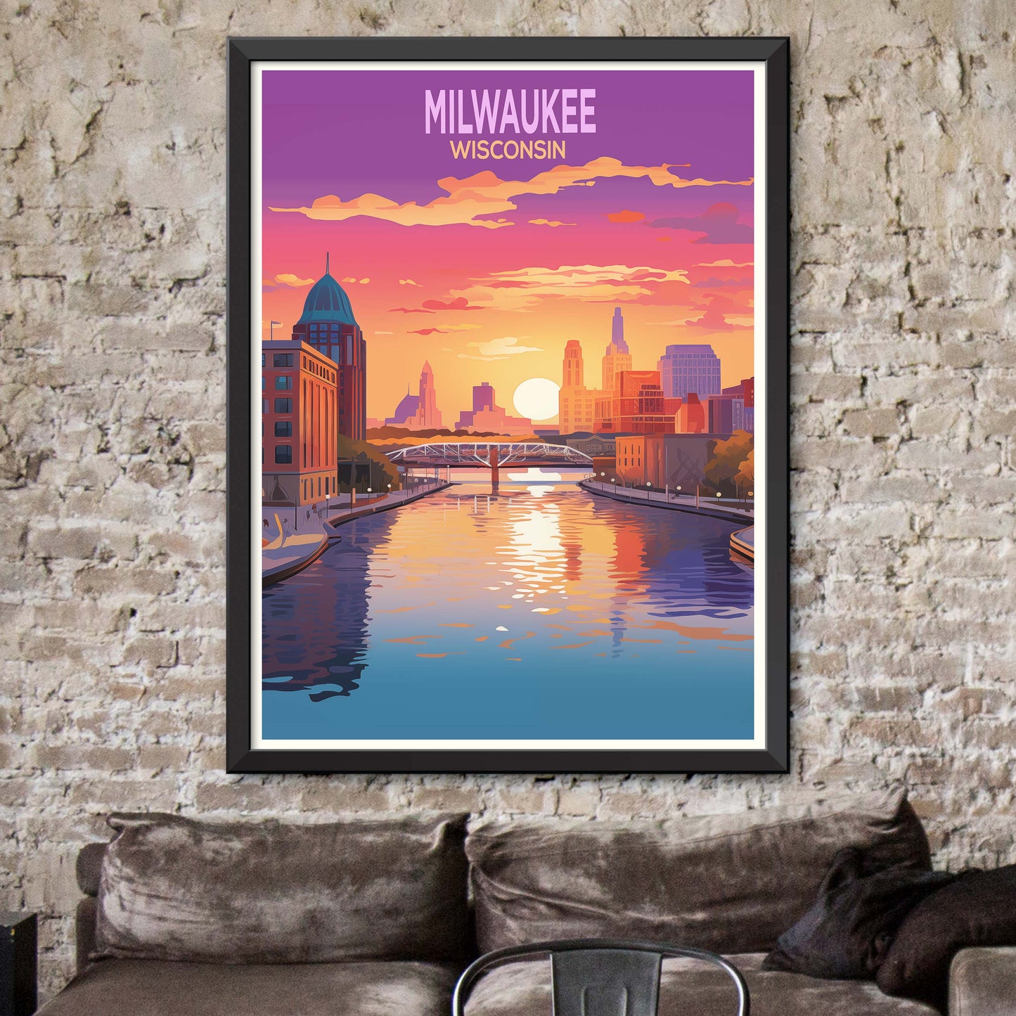 Milwaukee, USA: Brew Cityscape
